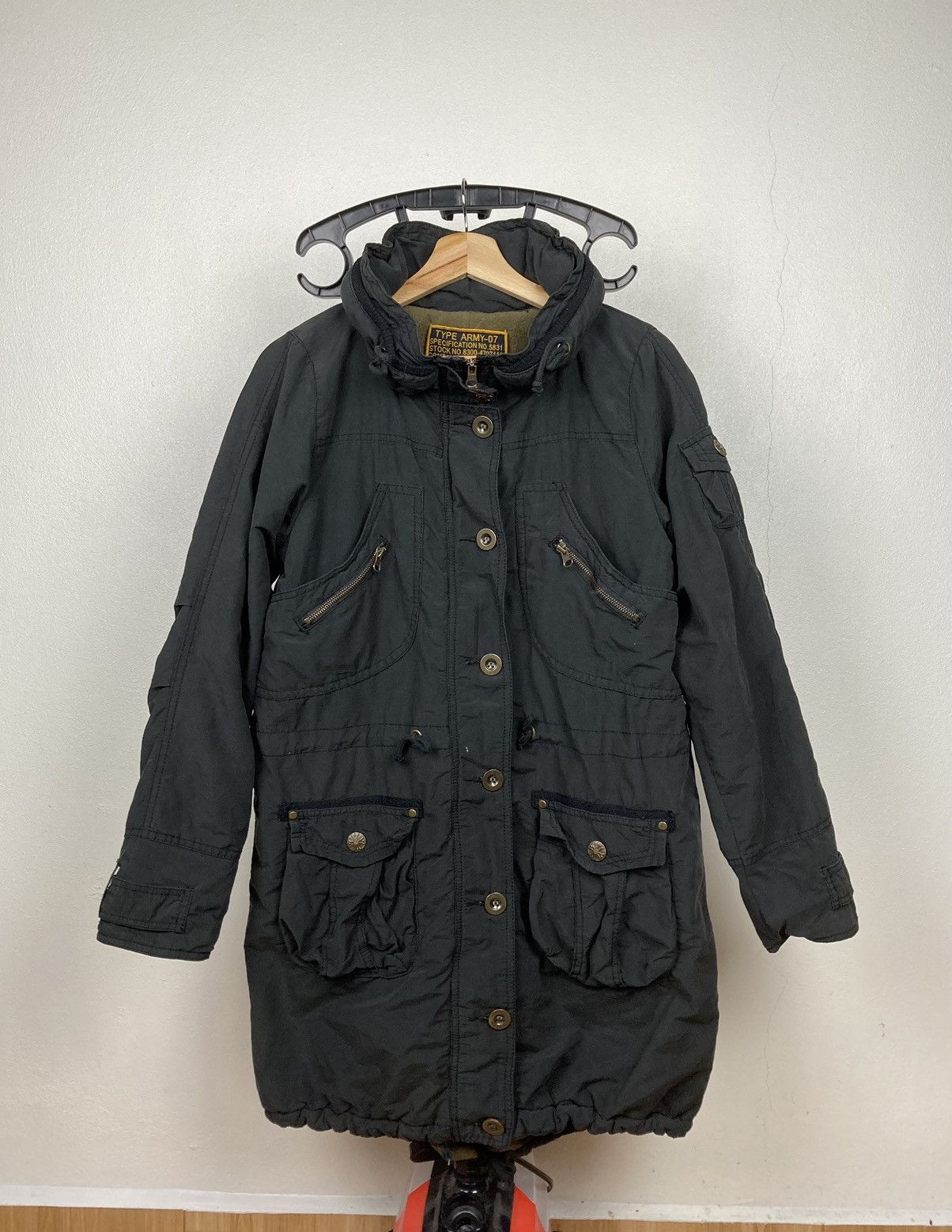 Type Army-07 Black Parkas #59-2