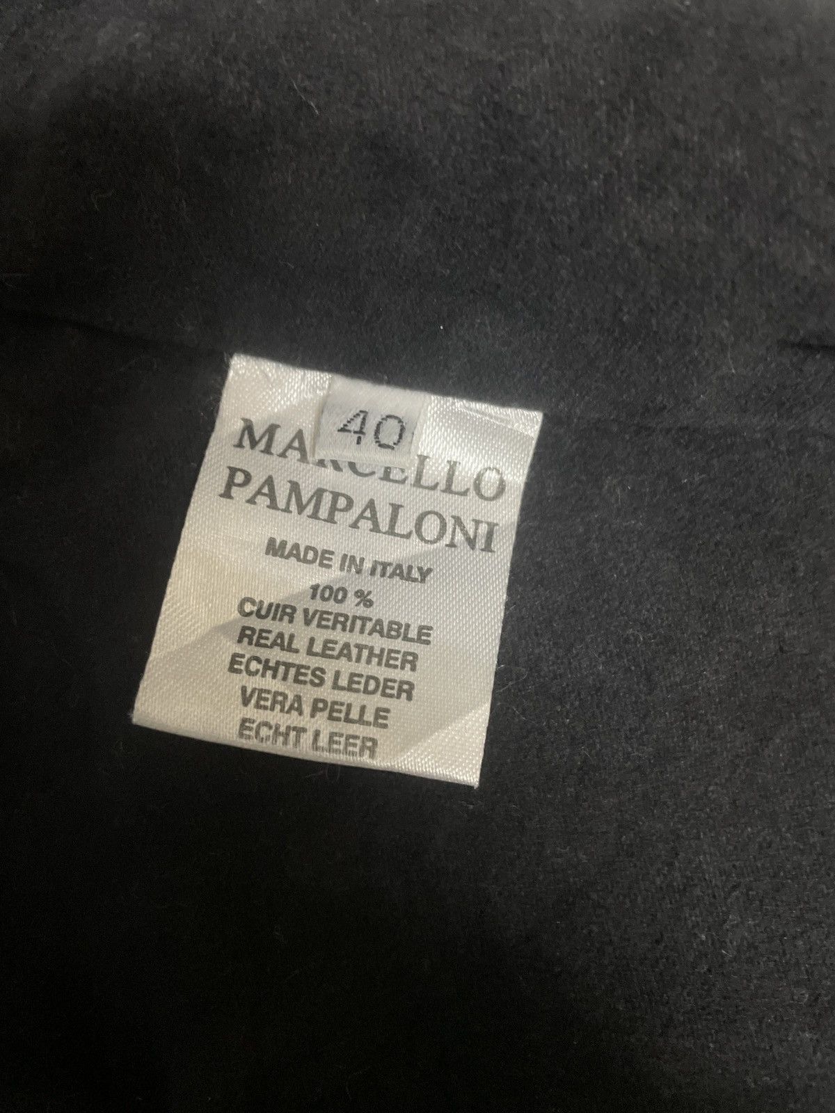 Other × Vera Pelle 💥 MARCELLO PAMPALONI LEATHER JACKET Size US M / EU 48-50 / 2 - 9 Thumbnail