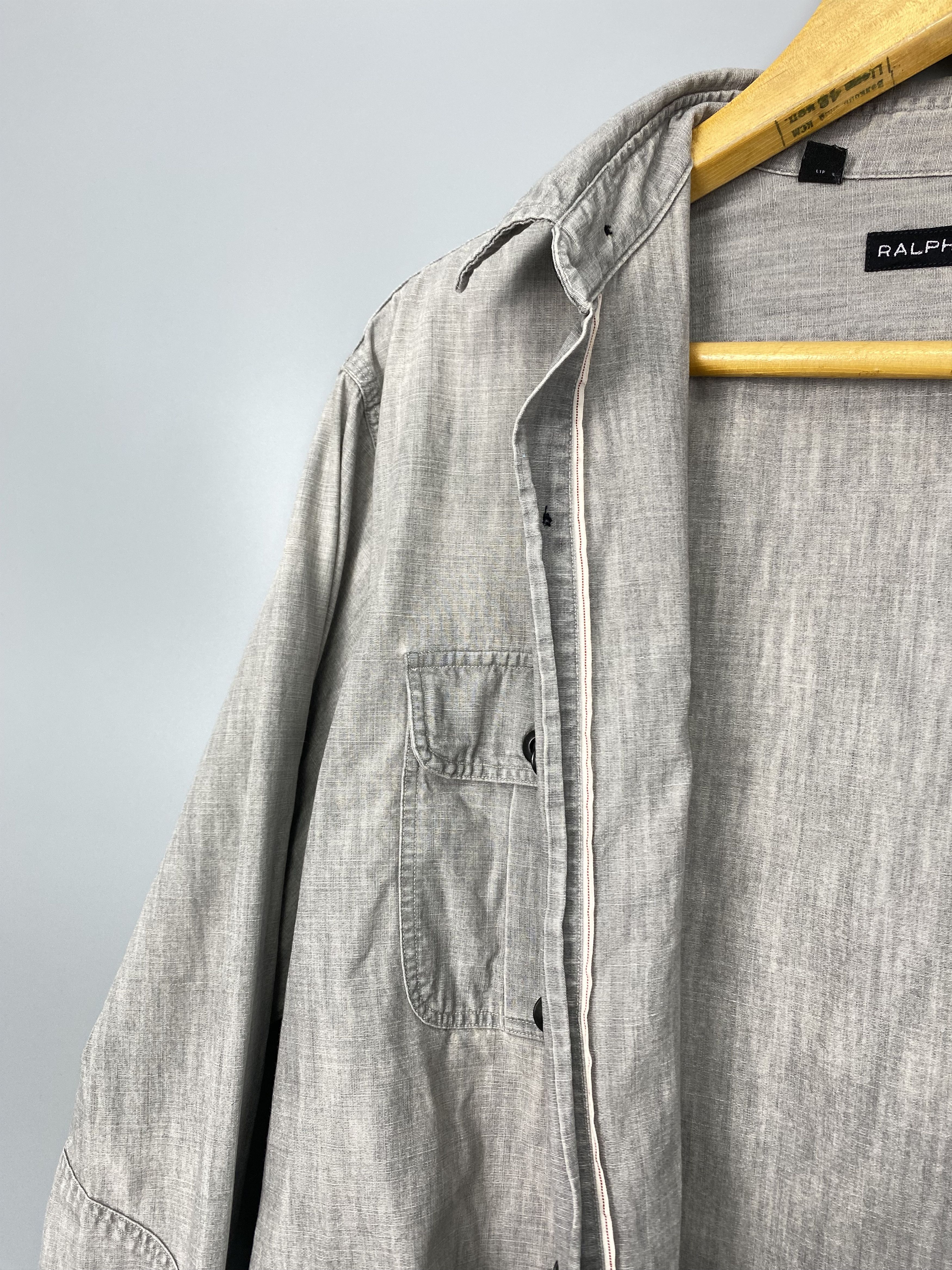 Ralph Lauren Black Label Ralph Lauren Black Label Selvedge Military Overshirt Size US L / EU 52-54 / 3 - 6 Thumbnail