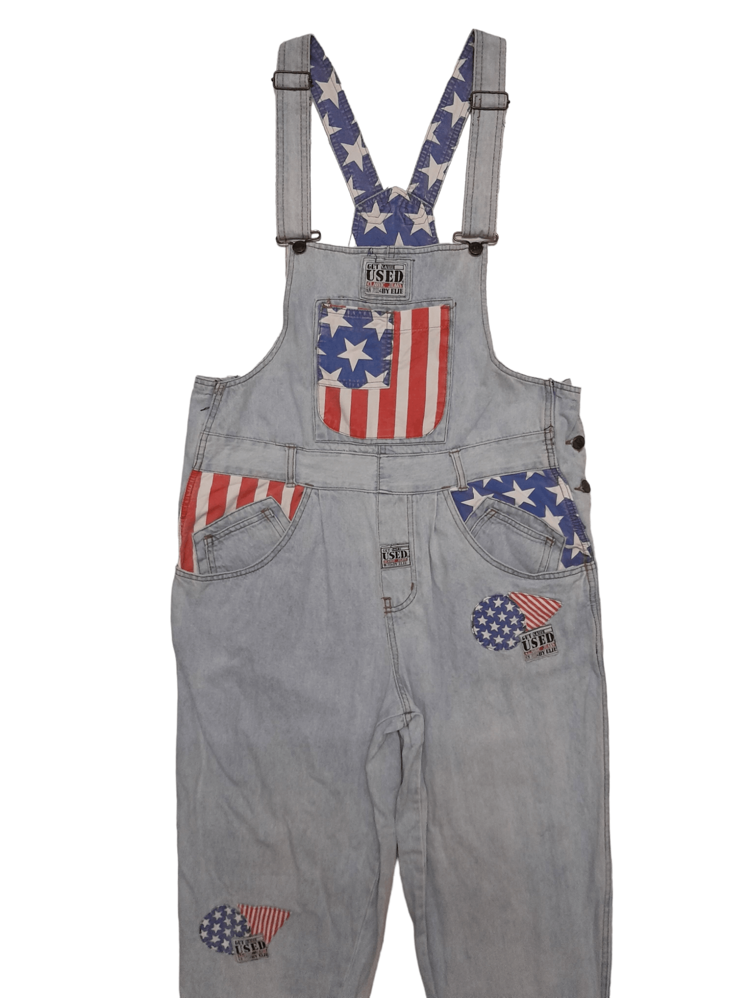 Other Get Used Flag Denim by Japan Elie Designer (E599) Size US 36 / EU 52 - 3 Thumbnail