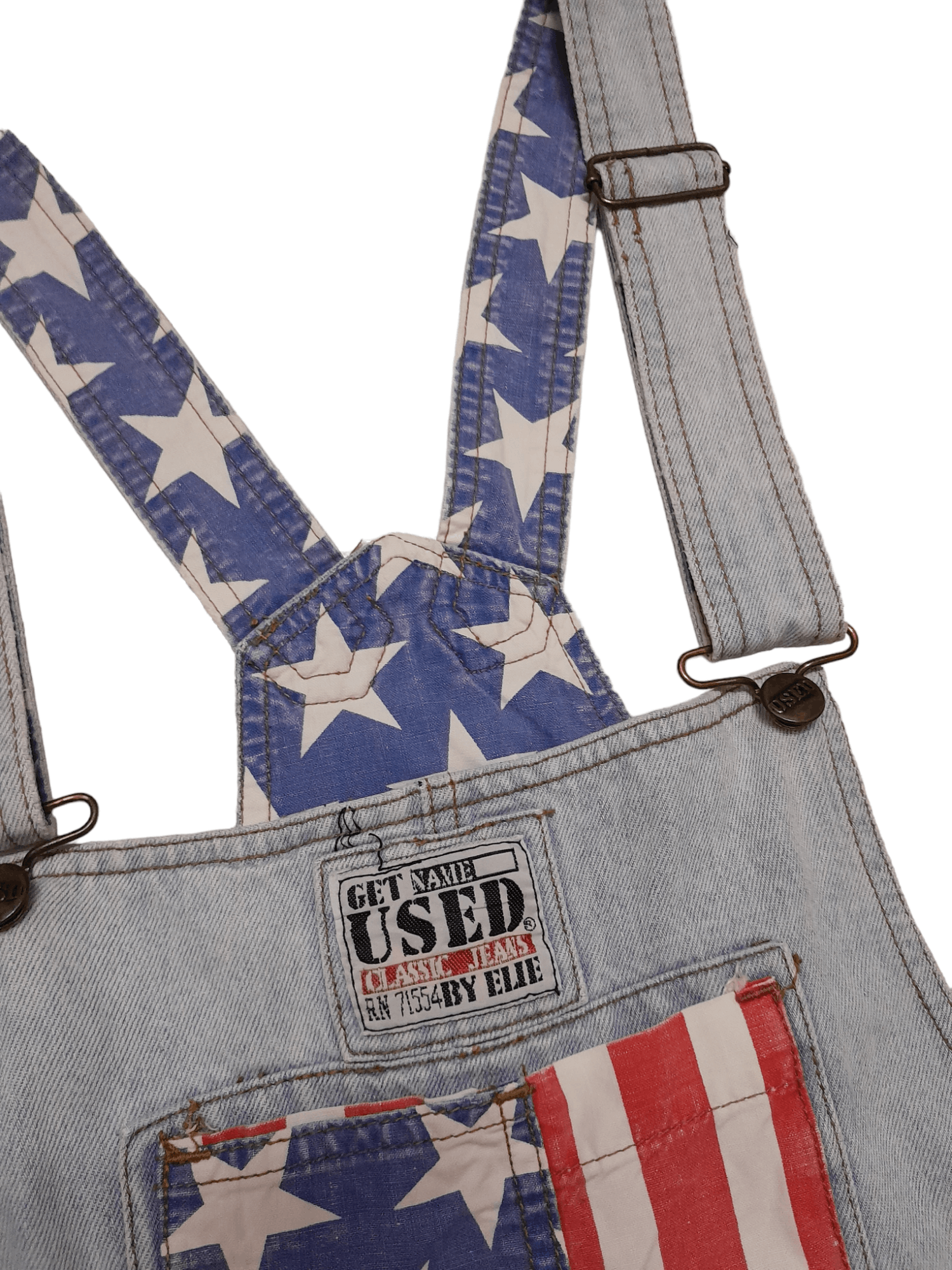 Other Get Used Flag Denim by Japan Elie Designer (E599) Size US 36 / EU 52 - 5 Thumbnail