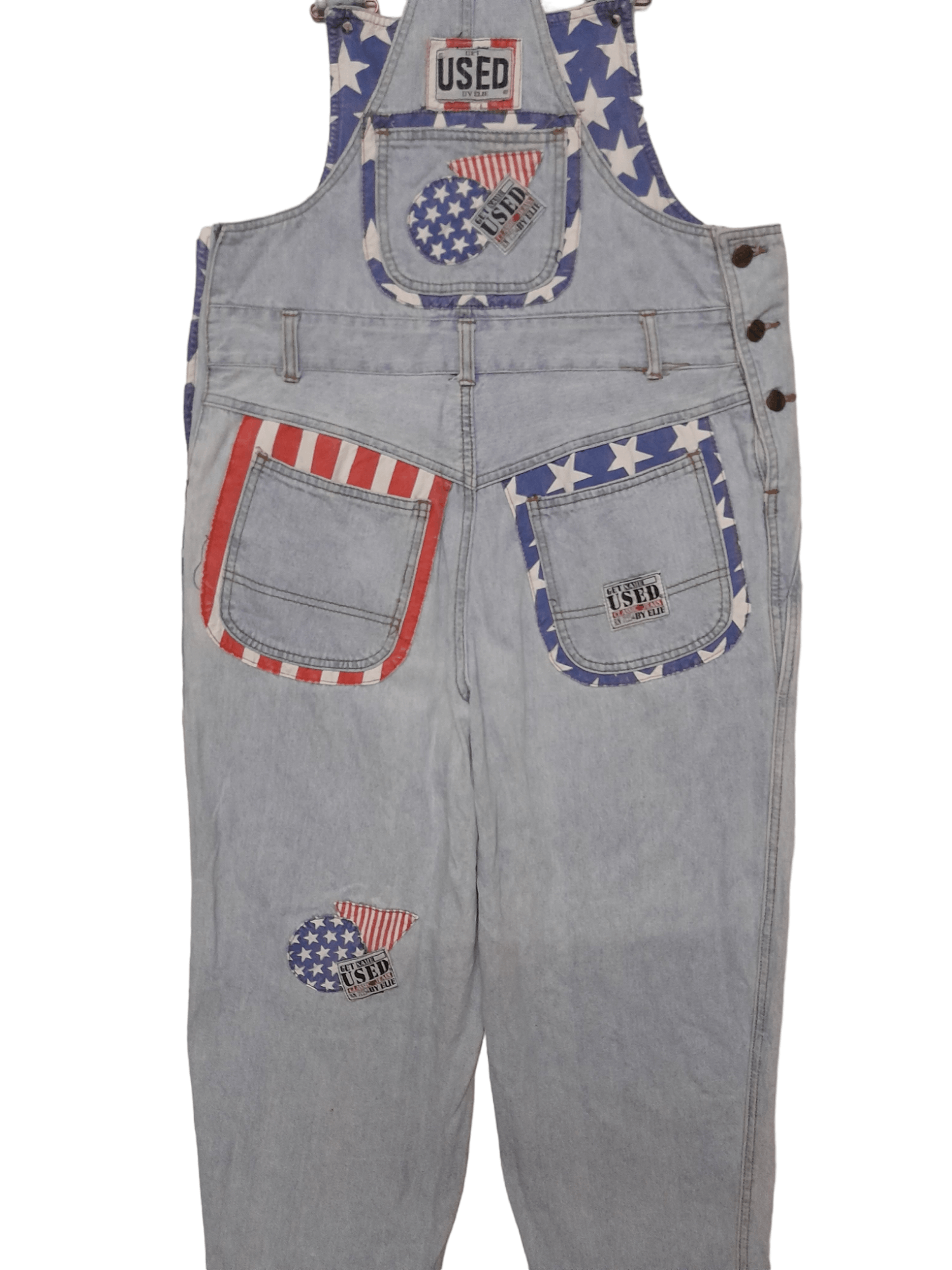 Other Get Used Flag Denim by Japan Elie Designer (E599) Size US 36 / EU 52 - 7 Thumbnail
