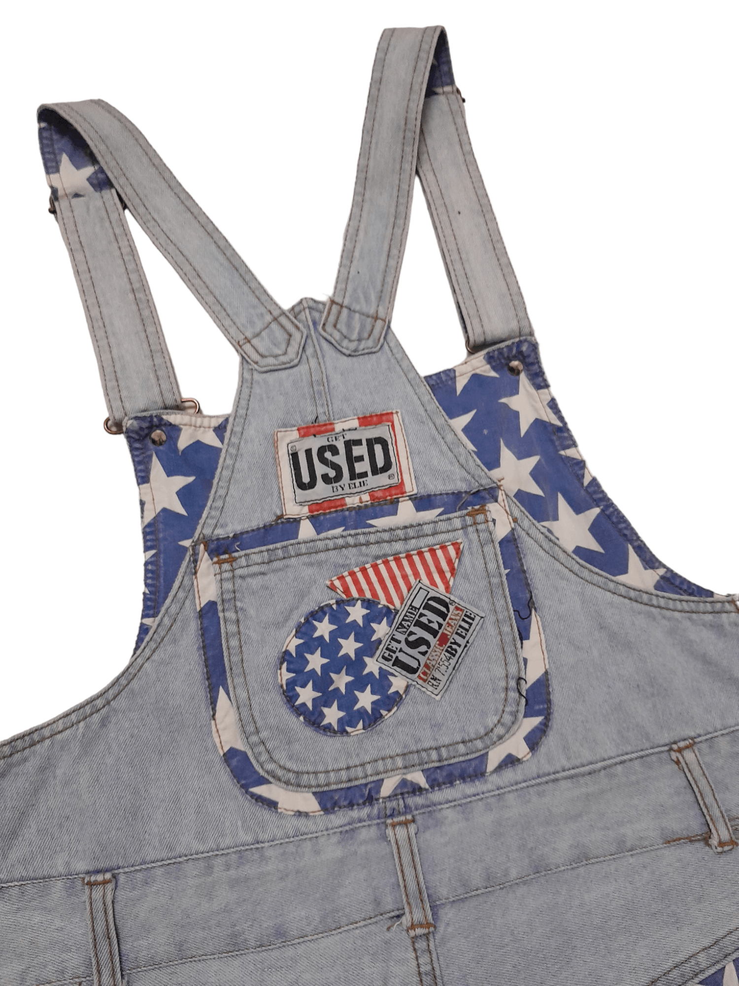 Other Get Used Flag Denim by Japan Elie Designer (E599) Size US 36 / EU 52 - 8 Thumbnail