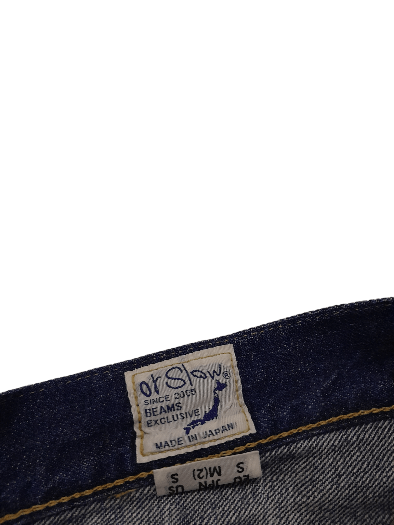 Beams Plus × Orslow Orslow x Beams Selvedge Denim 701ZBB Japan (E600) w29 Size US 29 - 7 Thumbnail