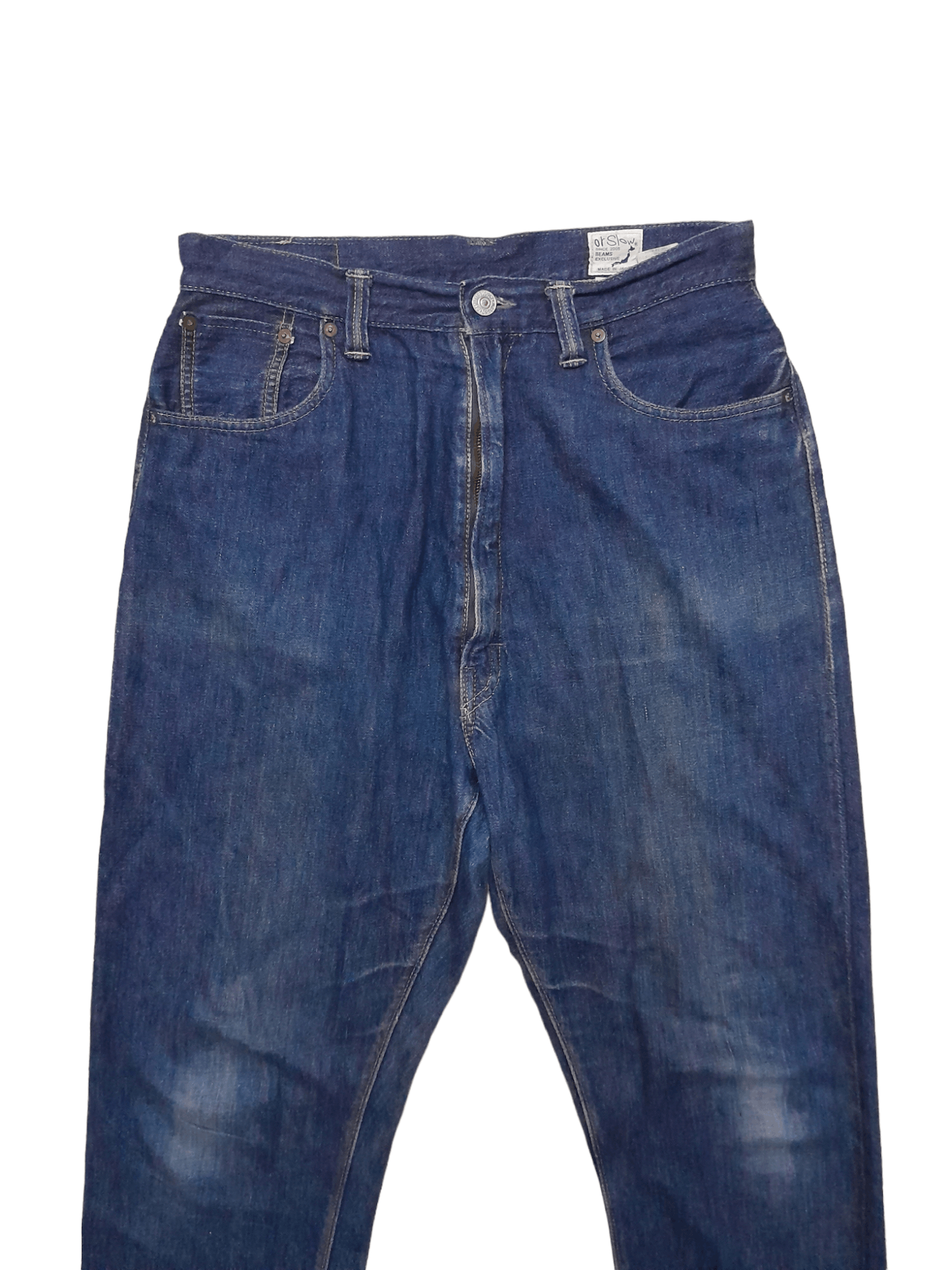 Beams Plus × Orslow Orslow x Beams Selvedge Denim 701ZBB Japan (E600) w29 Size US 29 - 5 Thumbnail