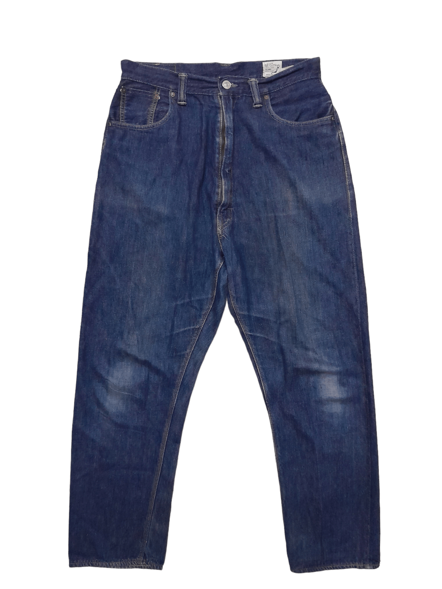 Beams Plus × Orslow Orslow x Beams Selvedge Denim 701ZBB Japan (E600) w29 Size US 29 - 4 Thumbnail