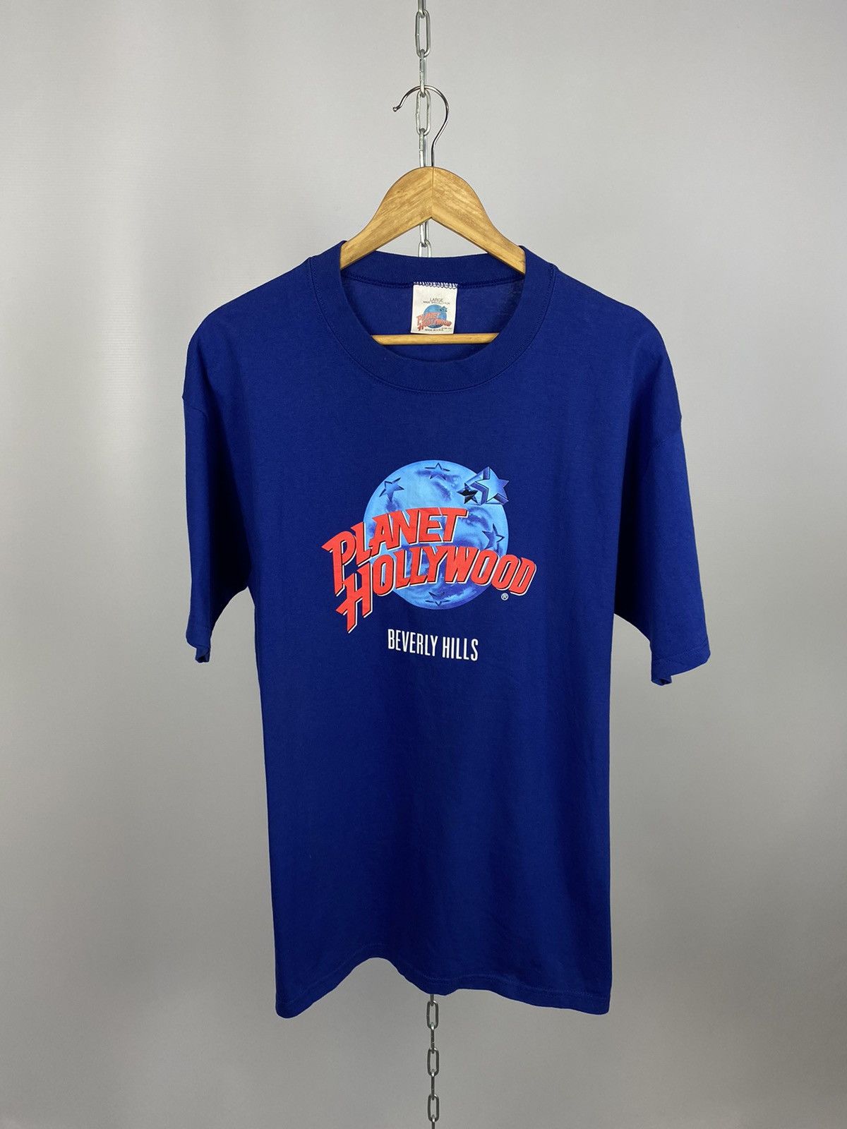 Planet Hollywood Planet Hollywood T-shirt vintage movie blue size L Size US L / EU 52-54 / 3 - 1 Thumbnail
