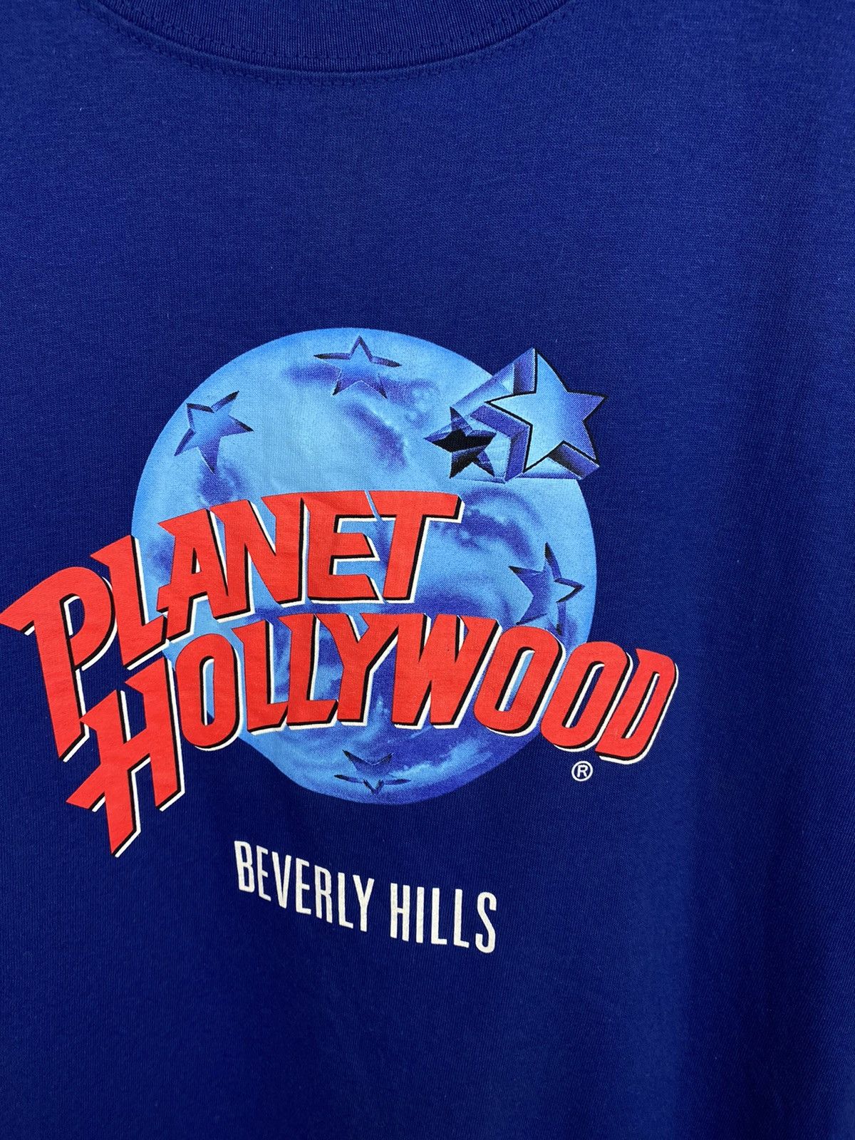 Planet Hollywood Planet Hollywood T-shirt vintage movie blue size L Size US L / EU 52-54 / 3 - 3 Thumbnail