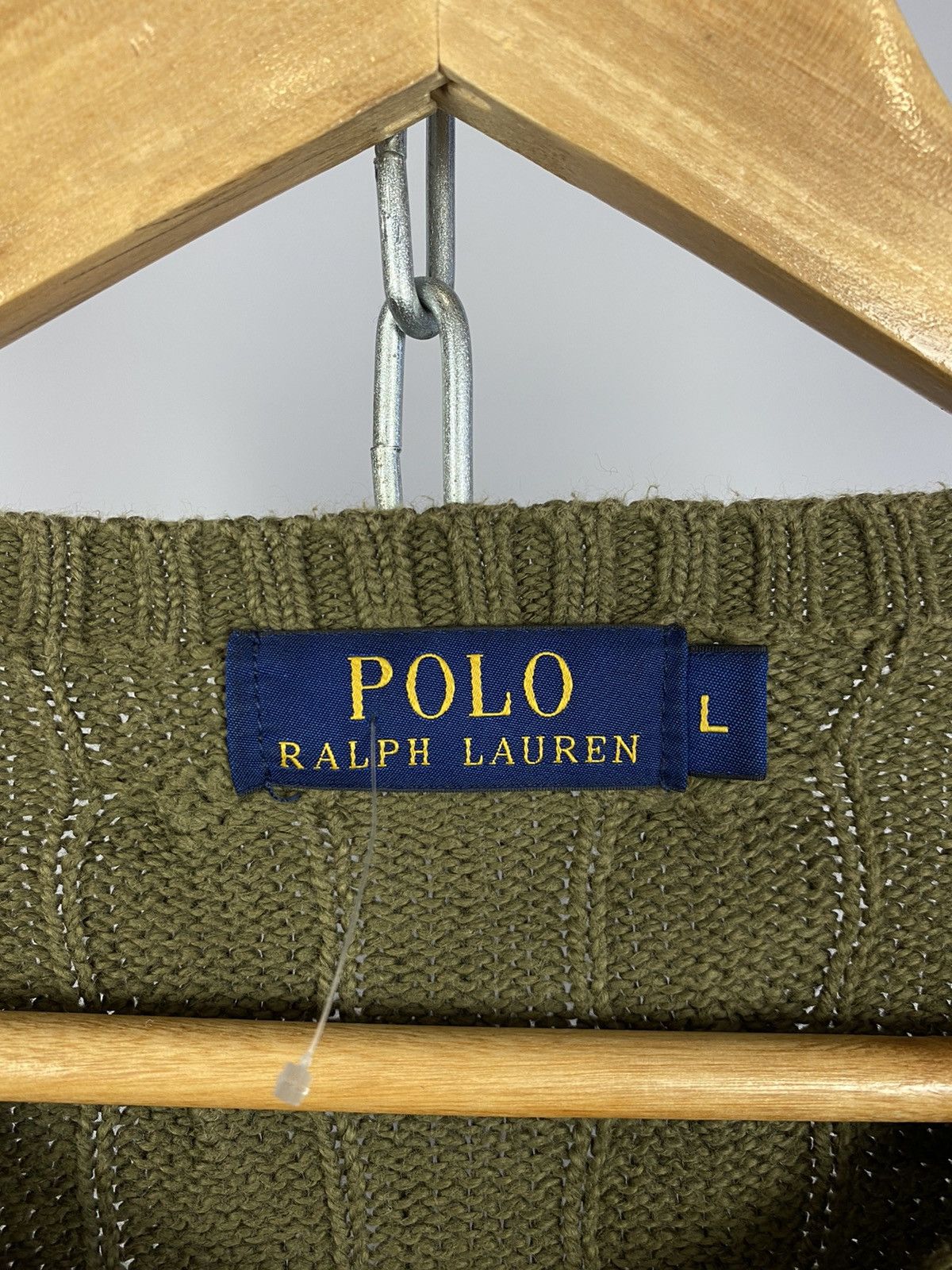 Polo Ralph Lauren Polo Ralph Lauren sweater streetwear green size L Size US L / EU 52-54 / 3 - 3 Thumbnail