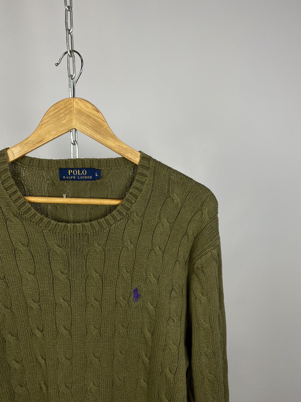 Polo Ralph Lauren Polo Ralph Lauren sweater streetwear green size L Size US L / EU 52-54 / 3 - 2 Thumbnail