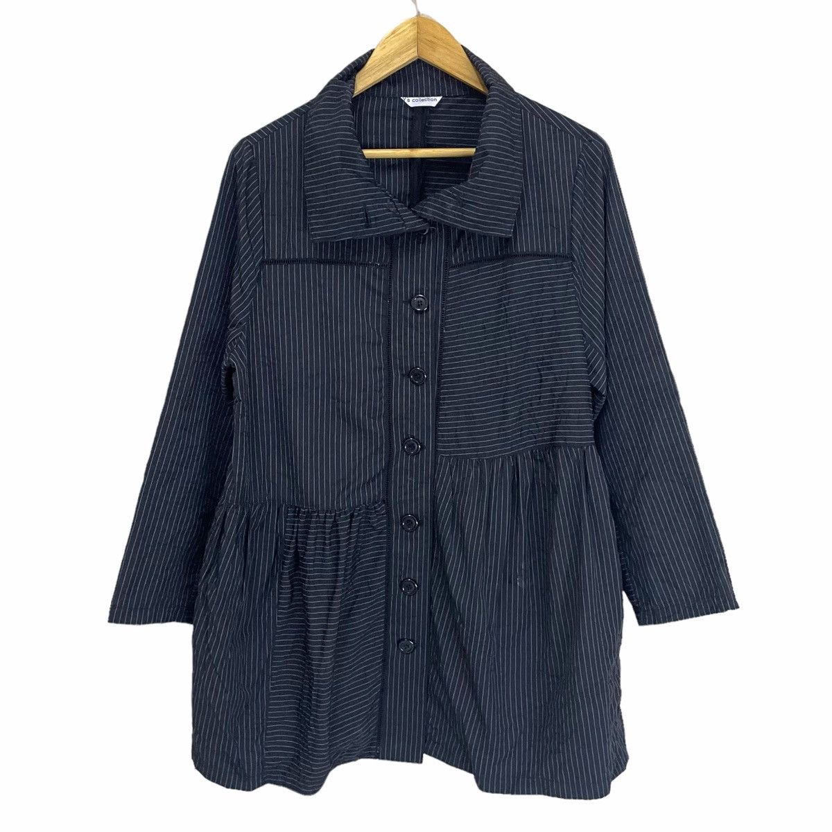 Japanese Brand × Yohji Yamamoto 💥Vintage Ys Collection Button Light Jacket Size M / US 6-8 / IT 42-44 - 5 Thumbnail