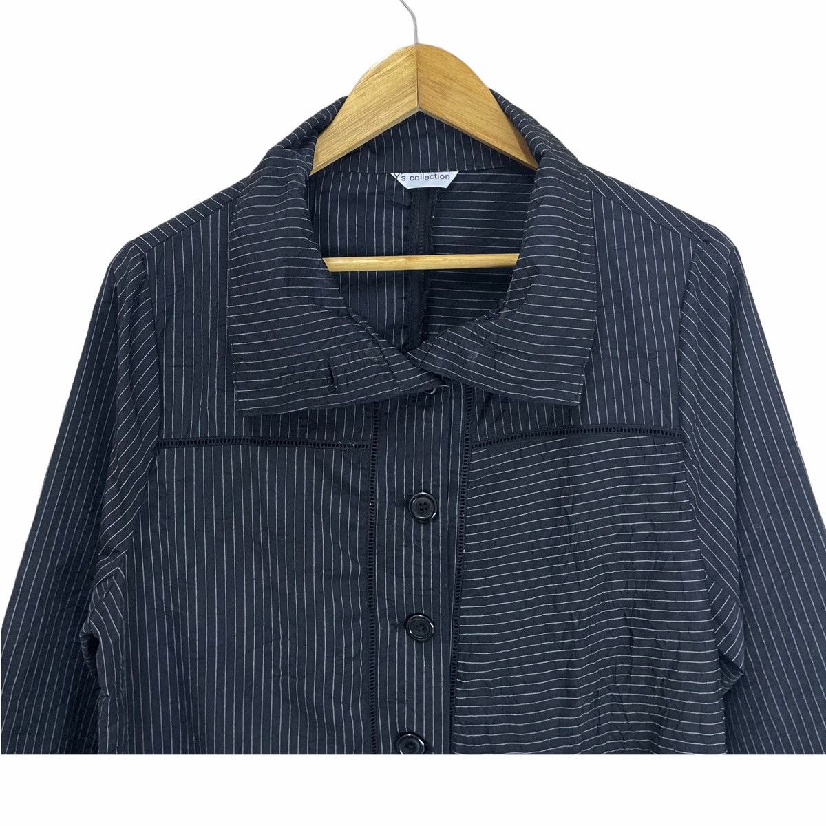 Japanese Brand × Yohji Yamamoto 💥Vintage Ys Collection Button Light Jacket Size M / US 6-8 / IT 42-44 - 6 Thumbnail