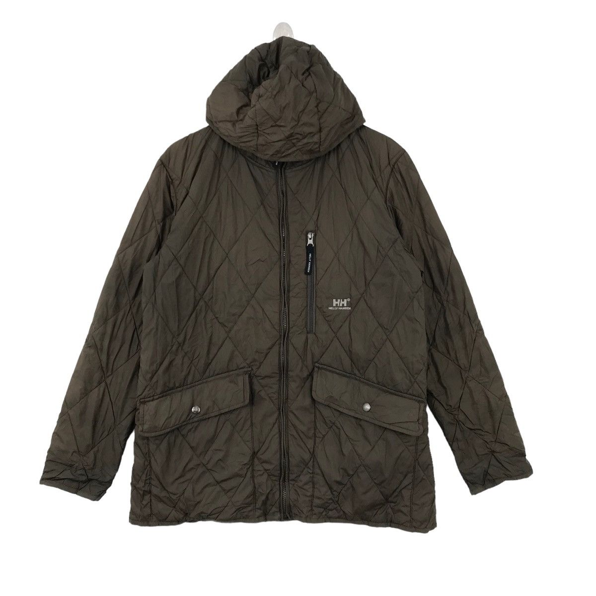 Helly Hansen Vintage HELLY HANSEN Quilted Jacket Nice Design Small Logo Size M / US 6-8 / IT 42-44 - 1 Thumbnail