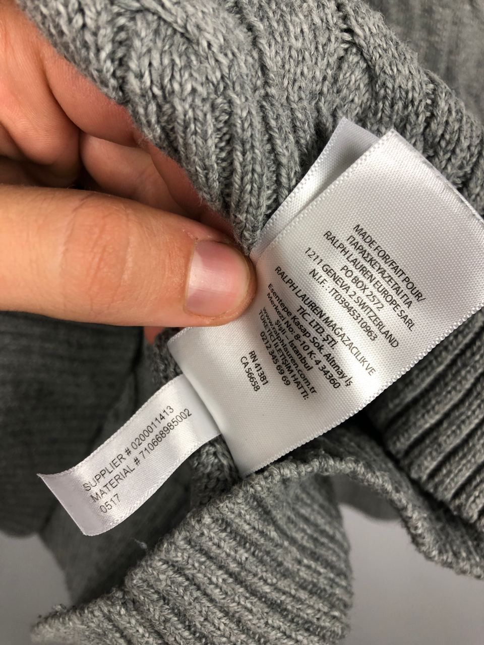Polo Ralph Lauren Polo Ralph Lauren sweaters gray size L Size US L / EU 52-54 / 3 - 4 Thumbnail