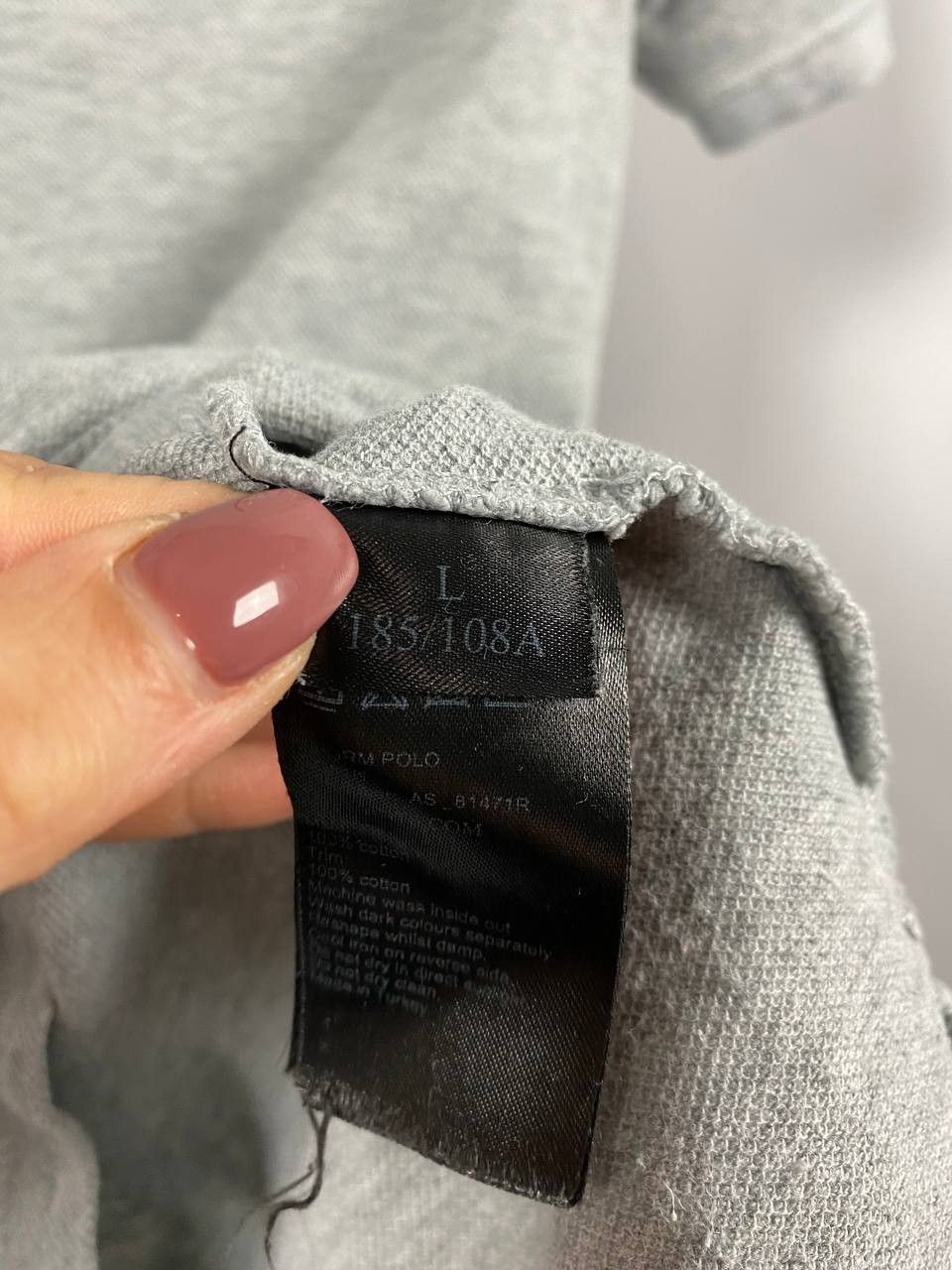 Allsaints Allsaints polo T-shirts gray size L Size US S / EU 44-46 / 1 - 4 Thumbnail