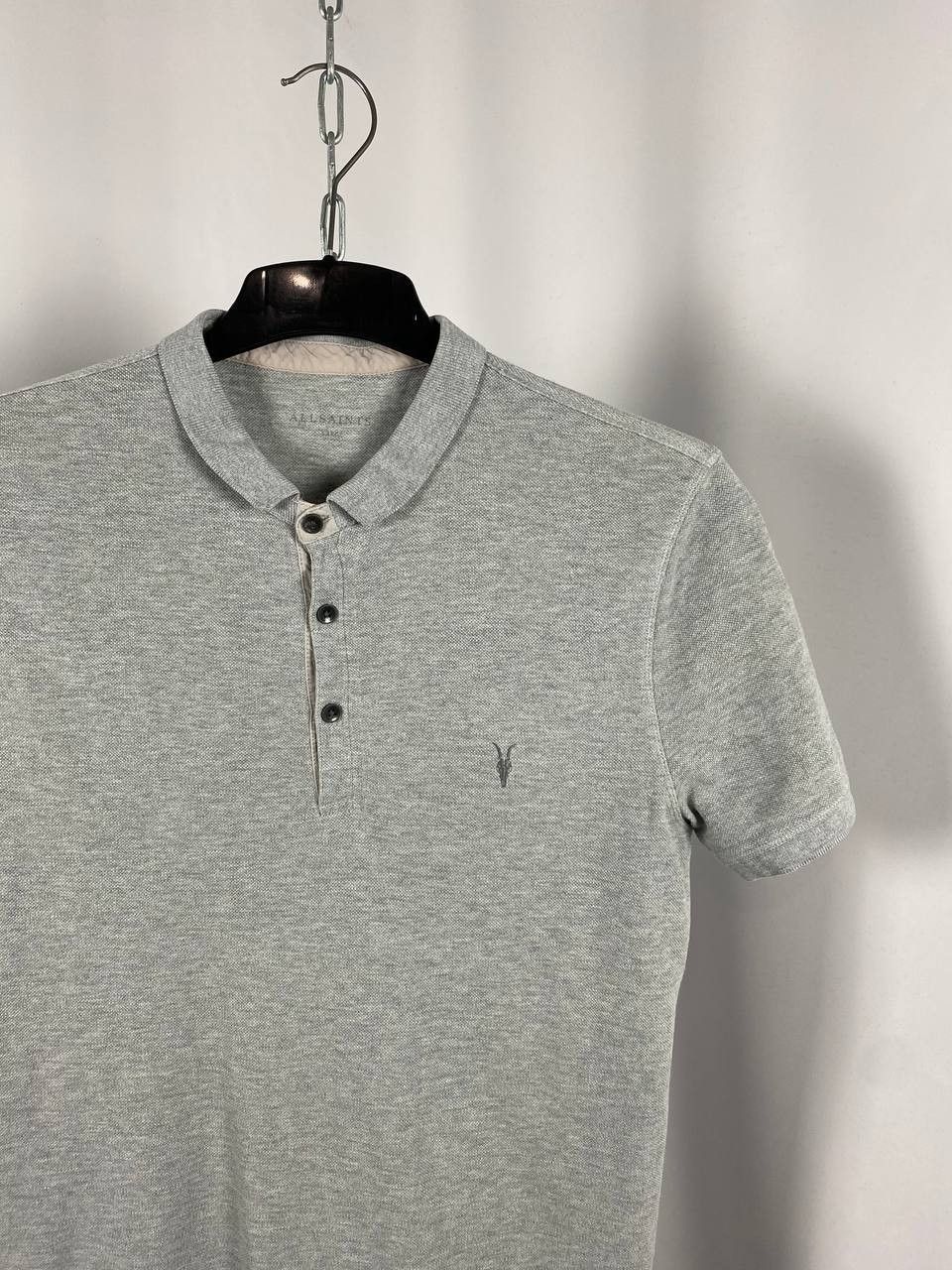 Allsaints Allsaints polo T-shirts gray size L Size US S / EU 44-46 / 1 - 2 Thumbnail