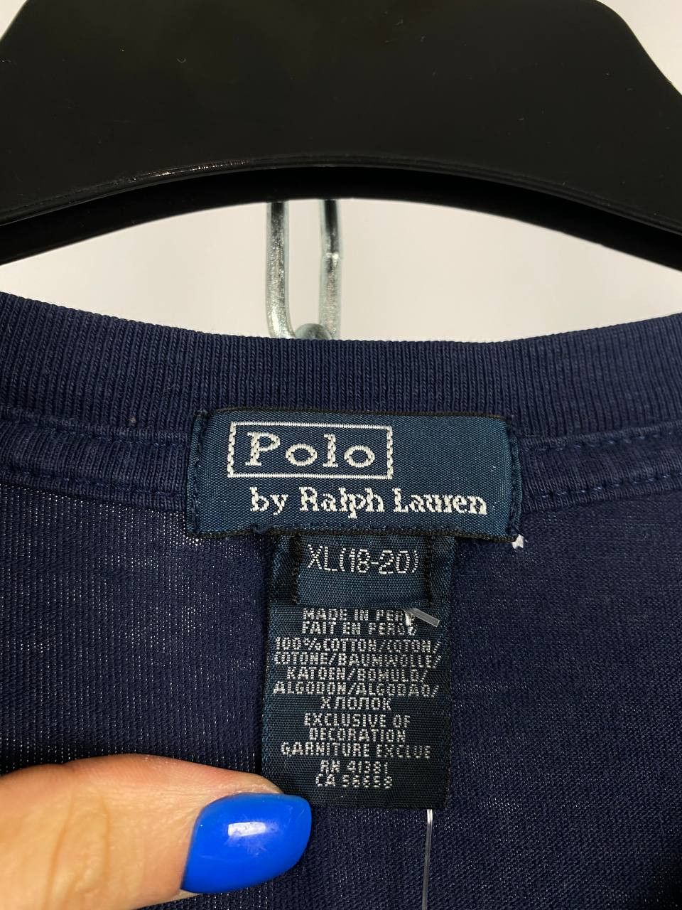 Polo Ralph Lauren Polo Ralph Lauren T-shirts blue size S Size US S / EU 44-46 / 1 - 4 Thumbnail