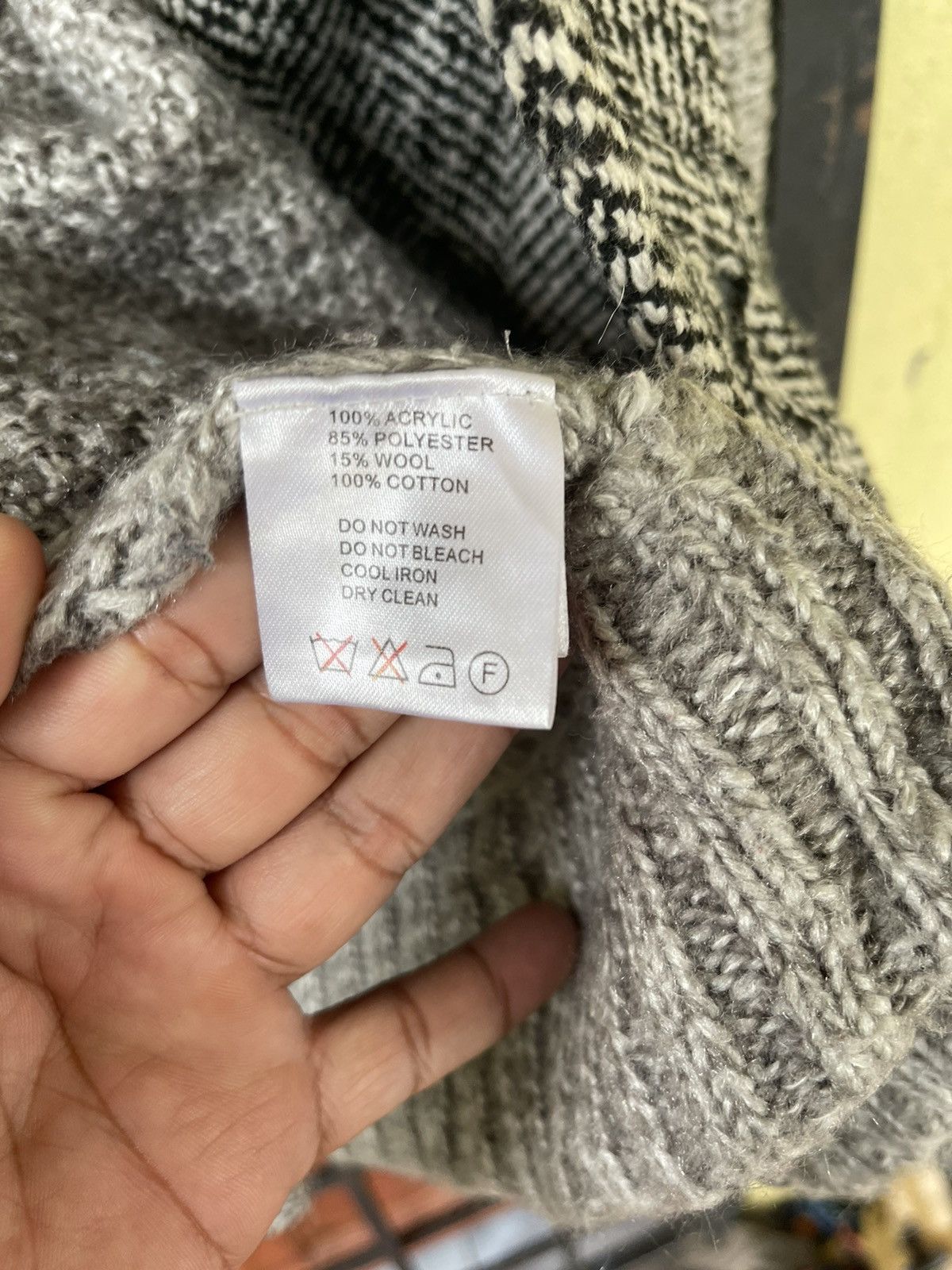 Ciaopanic × Japanese Brand × Vintage Rare patern CIAOPANIC KNIT JACKET Size US L / EU 52-54 / 3 - 10 Thumbnail