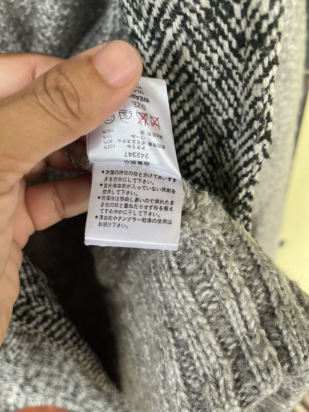 Ciaopanic × Japanese Brand × Vintage Rare patern CIAOPANIC KNIT JACKET Size US L / EU 52-54 / 3 - 11 Thumbnail