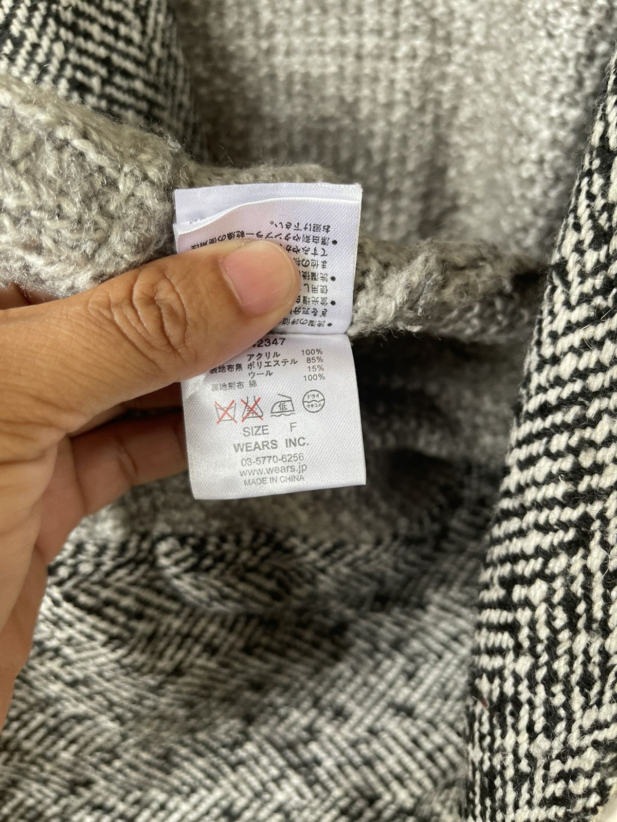 Ciaopanic × Japanese Brand × Vintage Rare patern CIAOPANIC KNIT JACKET Size US L / EU 52-54 / 3 - 14 Thumbnail
