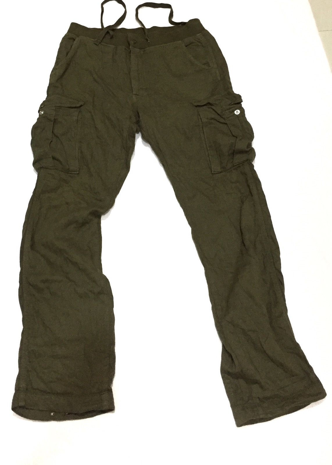 Japanese Brand × Lee 💥Accept any offer💥green cargo pant Size US 30 / EU 46 - 1 Thumbnail