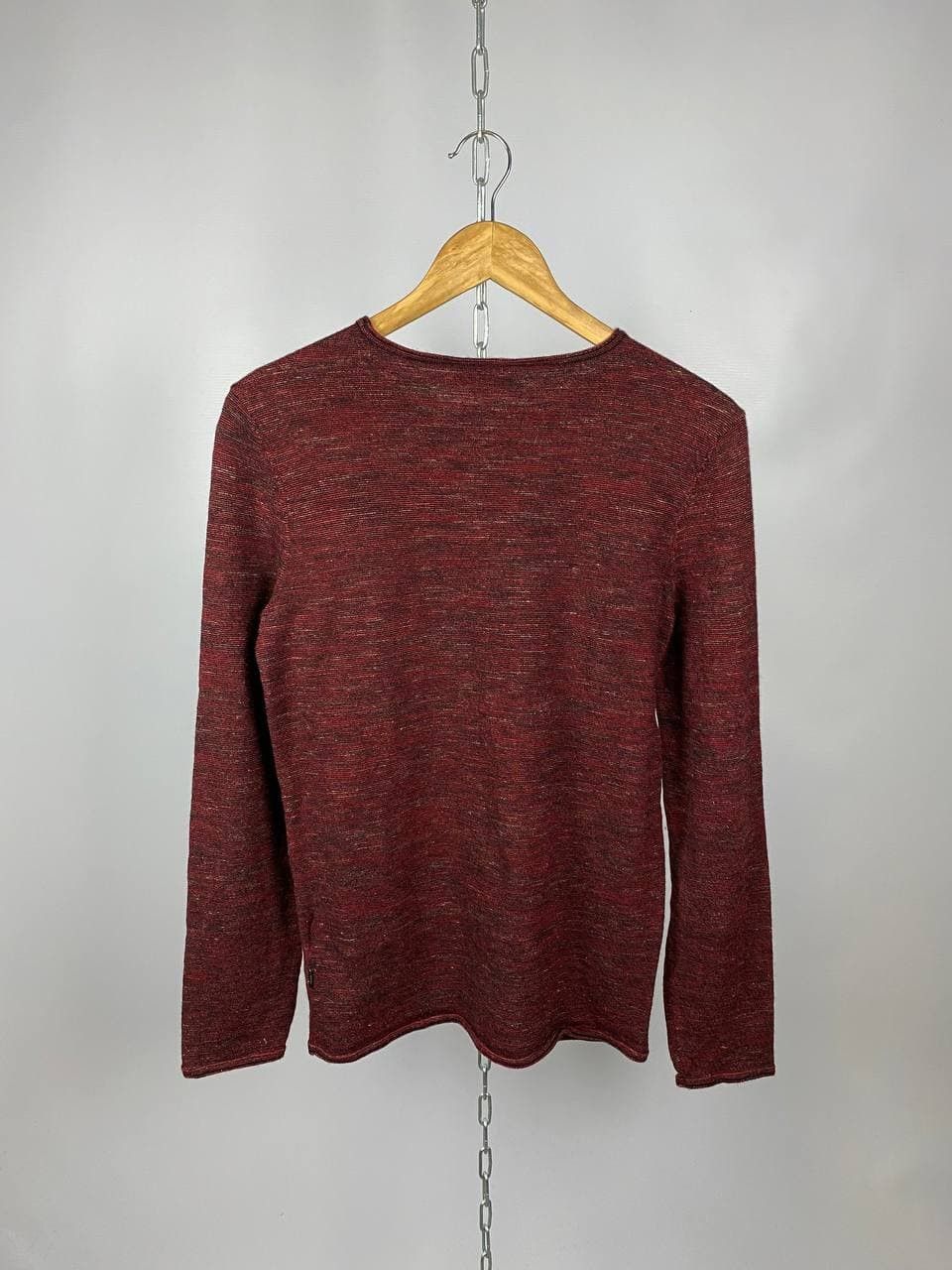 Hugo Boss Hugo Boss streetwear sweater burgundy size M Size US M / EU 48-50 / 2 - 6 Thumbnail