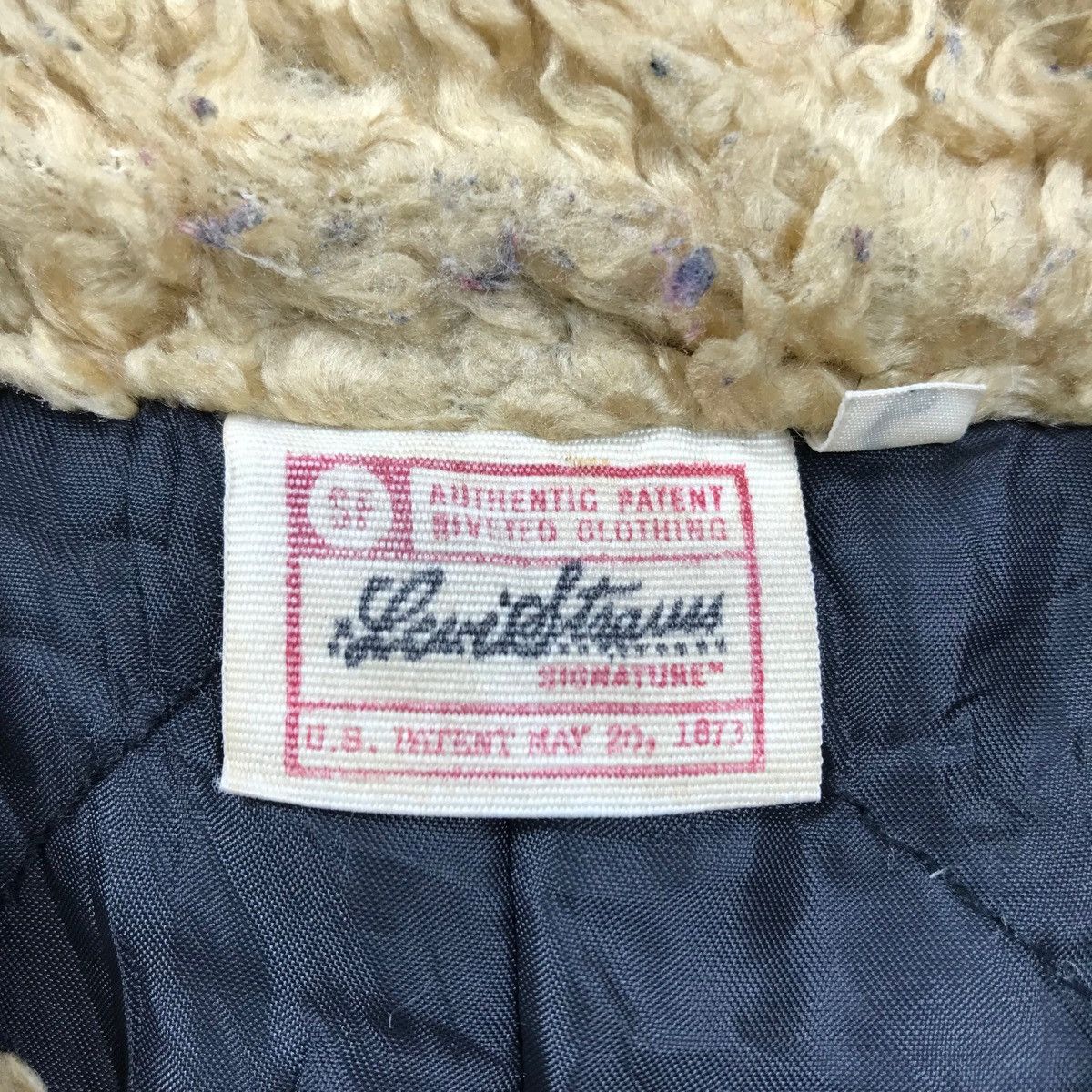 Levi's × Vintage Vintage LEVI’S Denim Jacket Sherpa Inside Vintage Winter Size US L / EU 52-54 / 3 - 4 Thumbnail