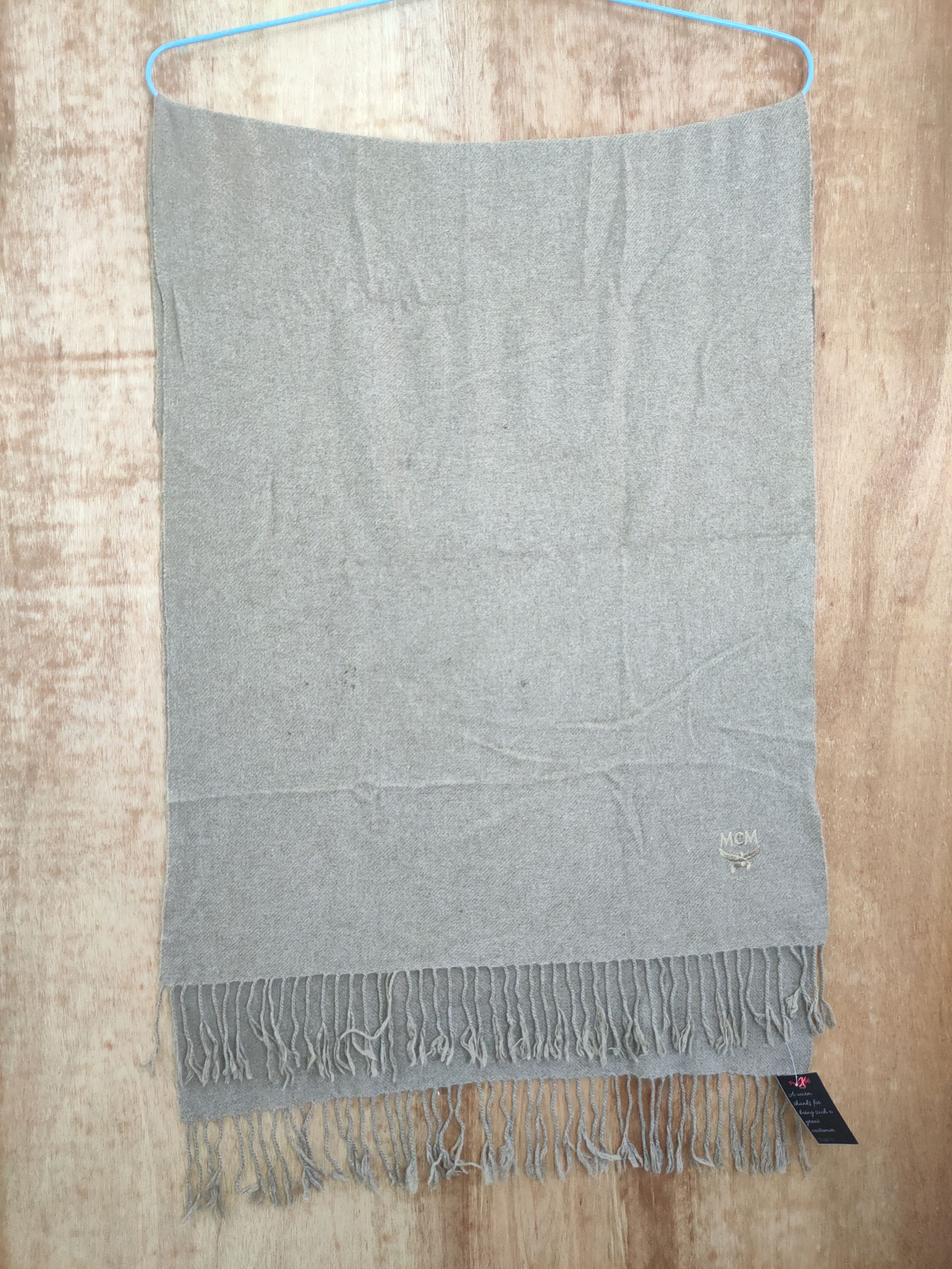 MCM MCM Big scarves muffler brand winter Size ONE SIZE - 1 Thumbnail