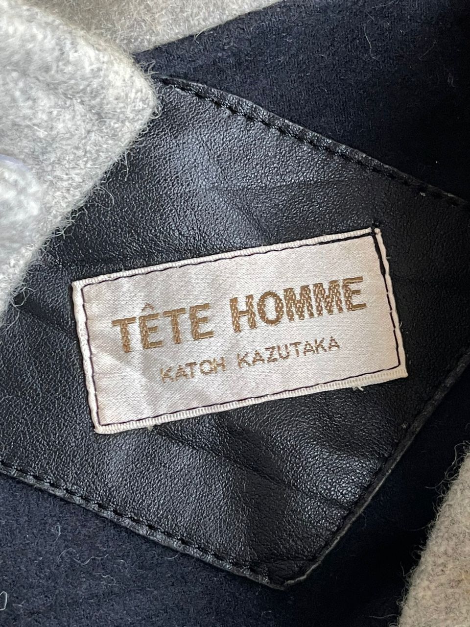 Issey Miyake × Japanese Brand × Tete Homme Tete Homme Katoh Kazutaka Issey Miyake Design Jacket Size US XL / EU 56 / 4 - 15 Thumbnail