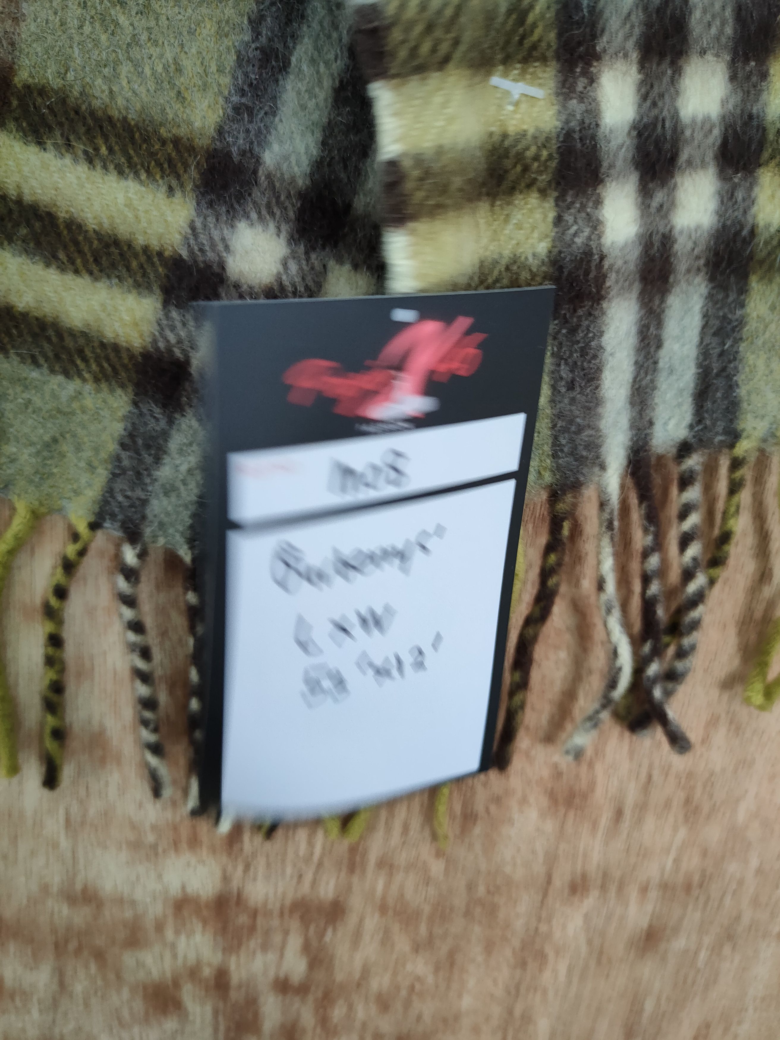Burberry Burberry made in england scarves cashmere muffler #m08 Size ONE SIZE - 6 Thumbnail