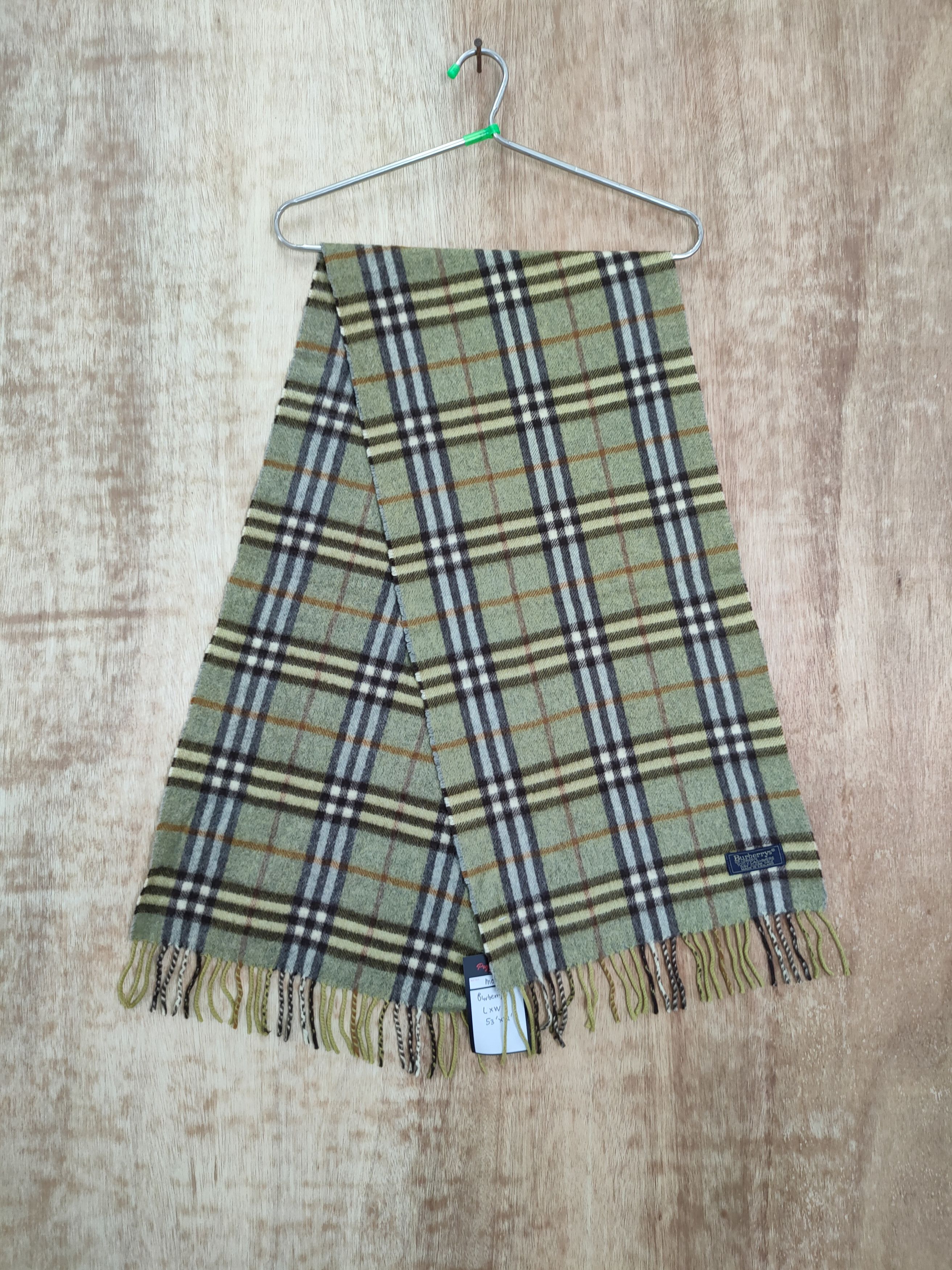 Burberry Burberry made in england scarves cashmere muffler #m08 Size ONE SIZE - 1 Thumbnail