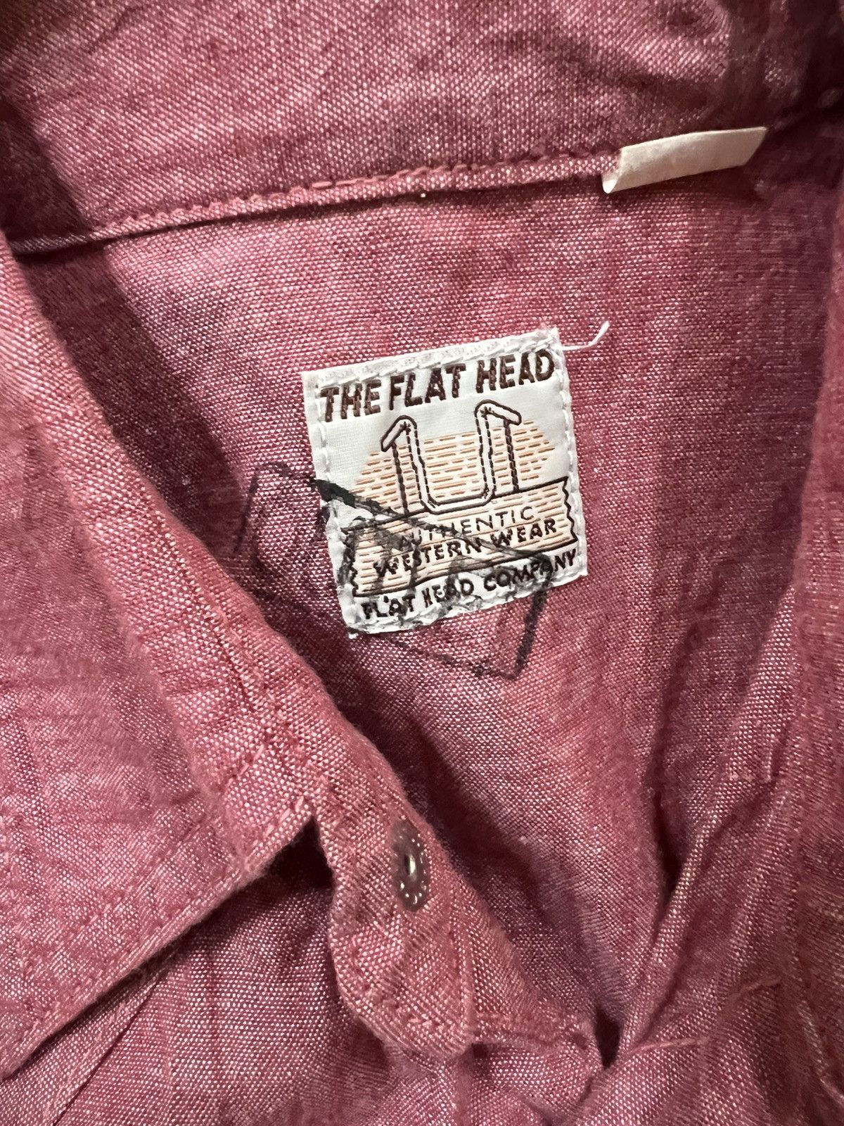 The Flat Head OG The Flat Head 🇯🇵 Selvaged Denim Western Worker Shirt Size US S / EU 44-46 / 1 - 7 Thumbnail