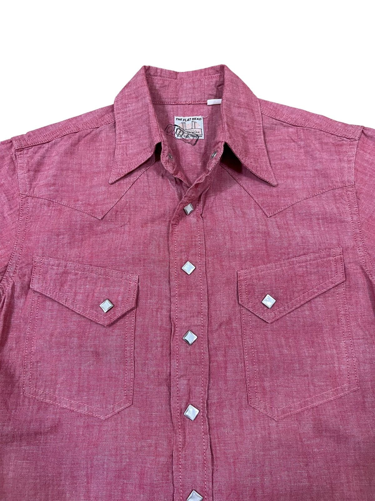 The Flat Head OG The Flat Head 🇯🇵 Selvaged Denim Western Worker Shirt Size US S / EU 44-46 / 1 - 3 Thumbnail