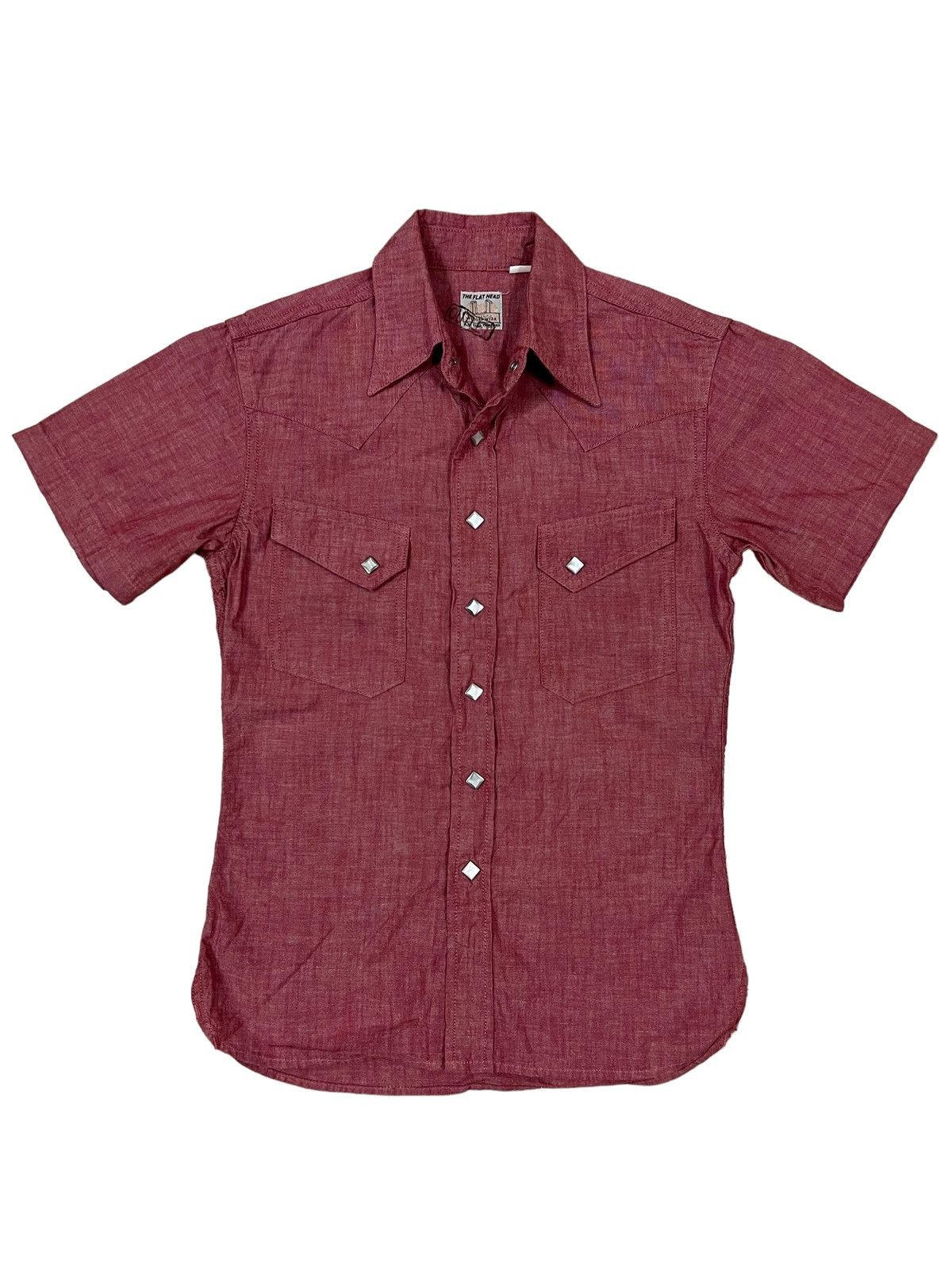 The Flat Head OG The Flat Head 🇯🇵 Selvaged Denim Western Worker Shirt Size US S / EU 44-46 / 1 - 2 Thumbnail