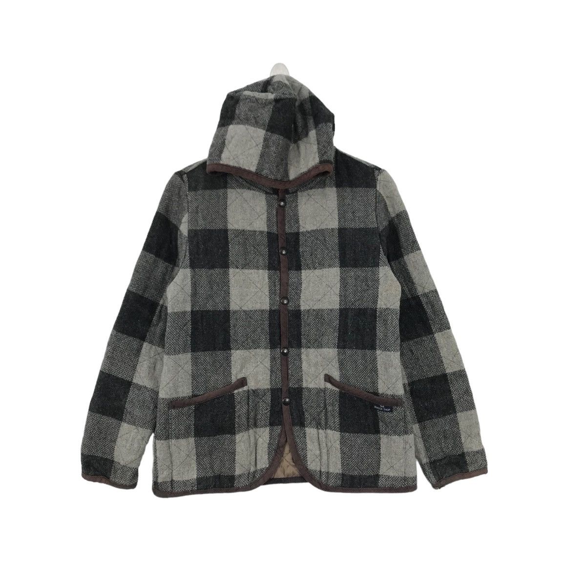 Japanese Brand × SMOCK Vintage The Smock Shop Quilted Jacket Checkered ...