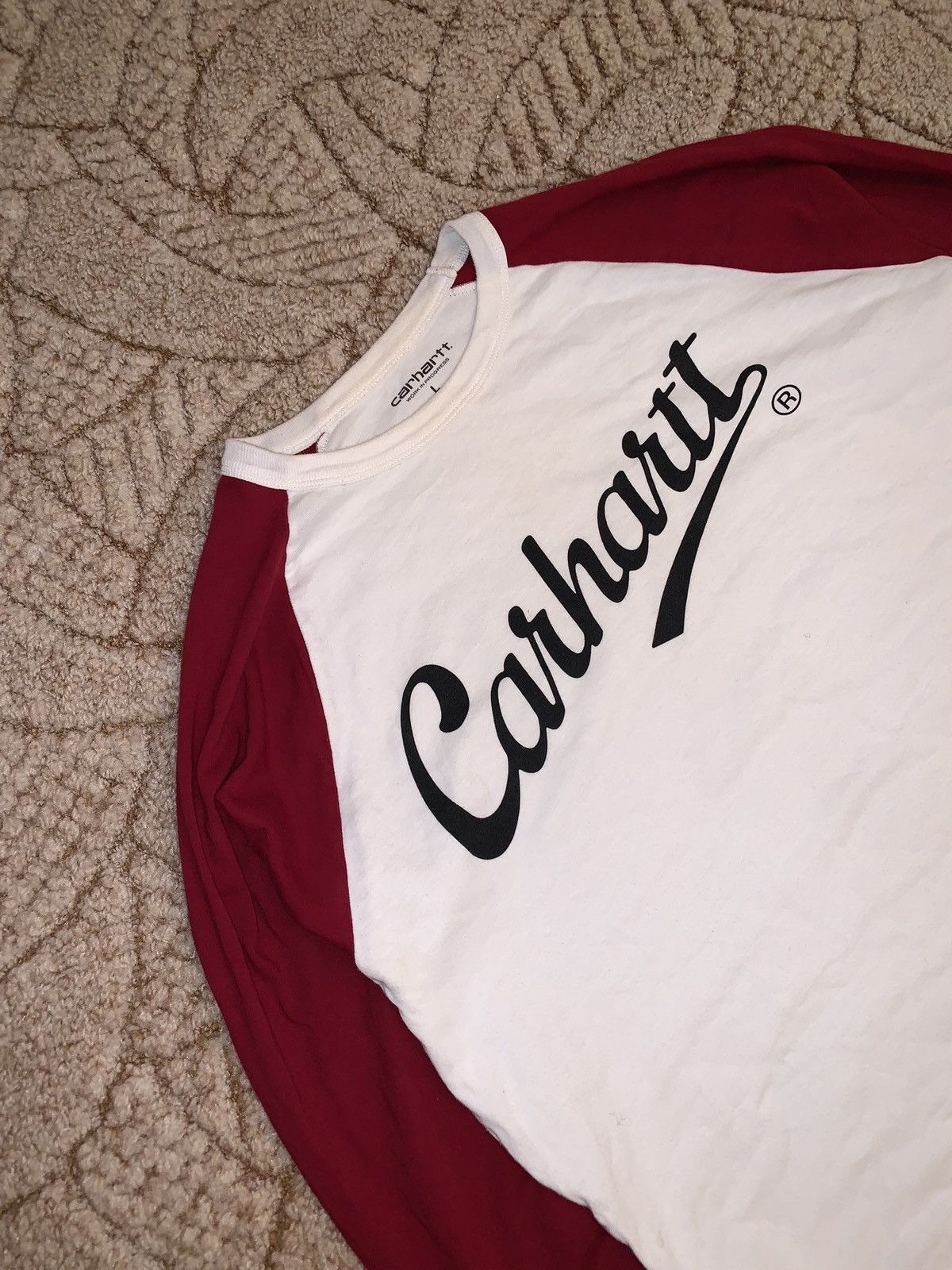 Carhartt × Carhartt Wip Carhartt L vintage long sleeve sweatshirt sweater big logo Size US L / EU 52-54 / 3 - 6 Thumbnail