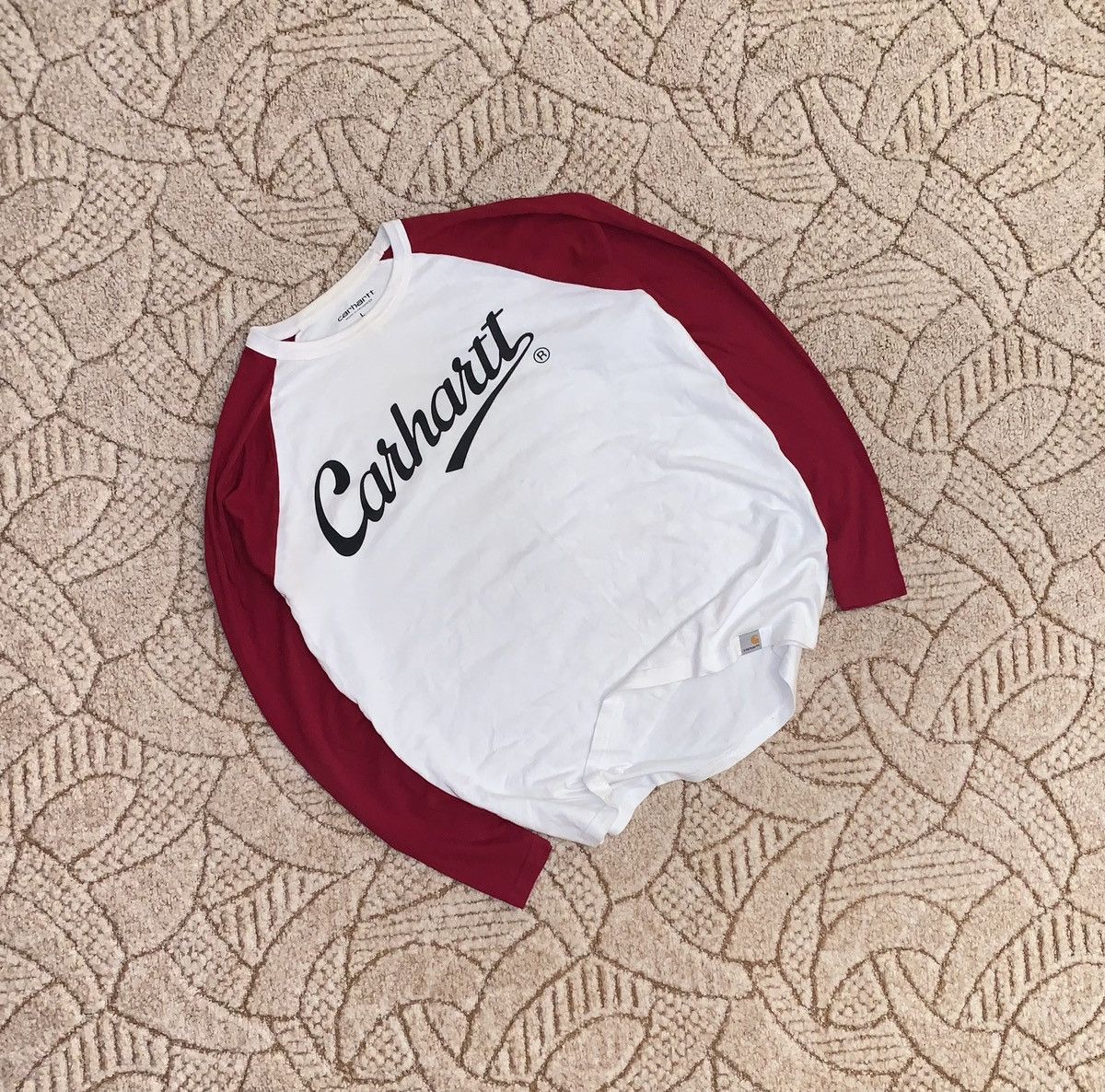 Carhartt × Carhartt Wip Carhartt L vintage long sleeve sweatshirt sweater big logo Size US L / EU 52-54 / 3 - 5 Thumbnail