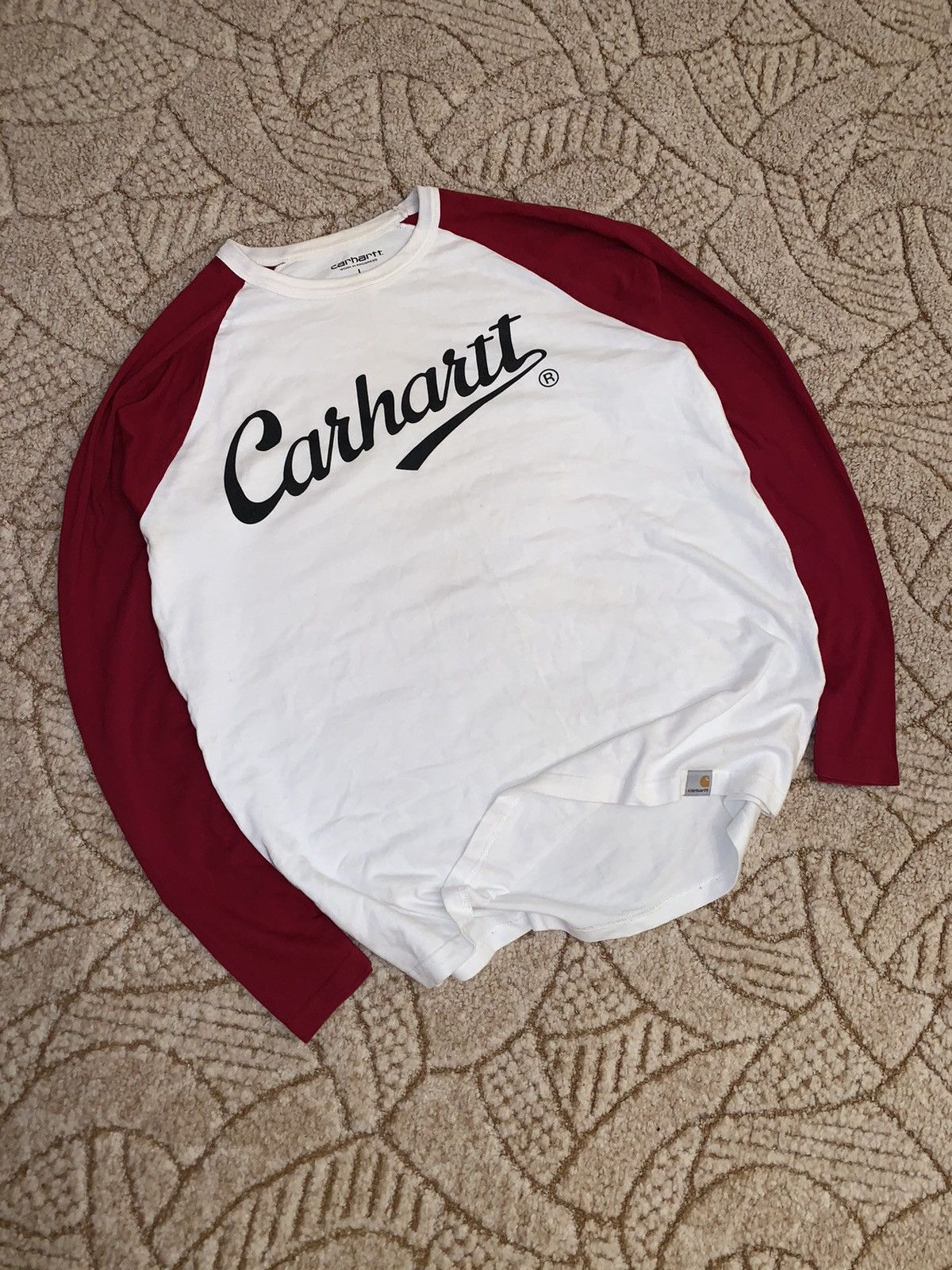 Carhartt × Carhartt Wip Carhartt L vintage long sleeve sweatshirt sweater big logo Size US L / EU 52-54 / 3 - 8 Thumbnail