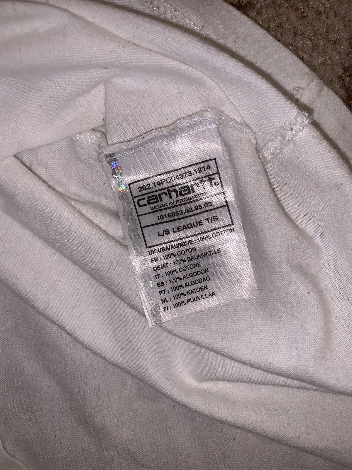 Carhartt × Carhartt Wip Carhartt L vintage long sleeve sweatshirt sweater big logo Size US L / EU 52-54 / 3 - 12 Thumbnail