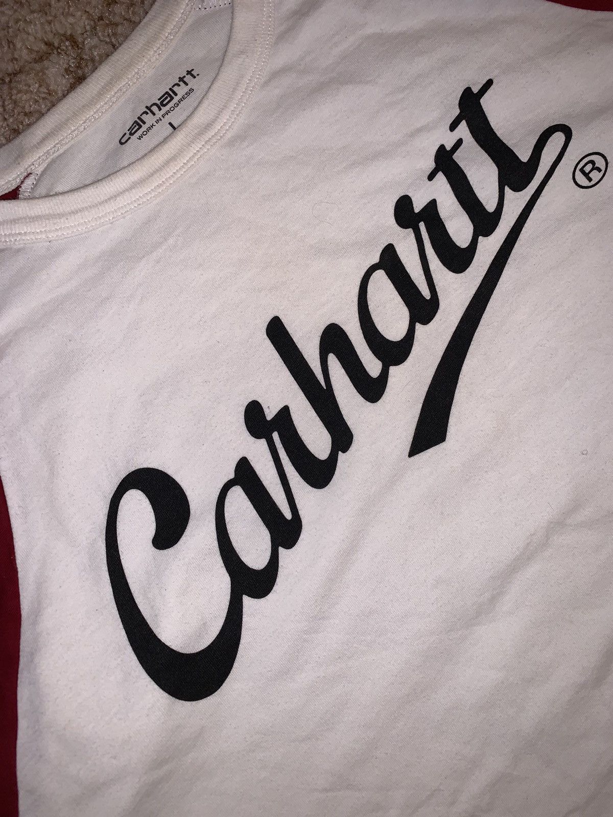 Carhartt × Carhartt Wip Carhartt L vintage long sleeve sweatshirt sweater big logo Size US L / EU 52-54 / 3 - 10 Thumbnail