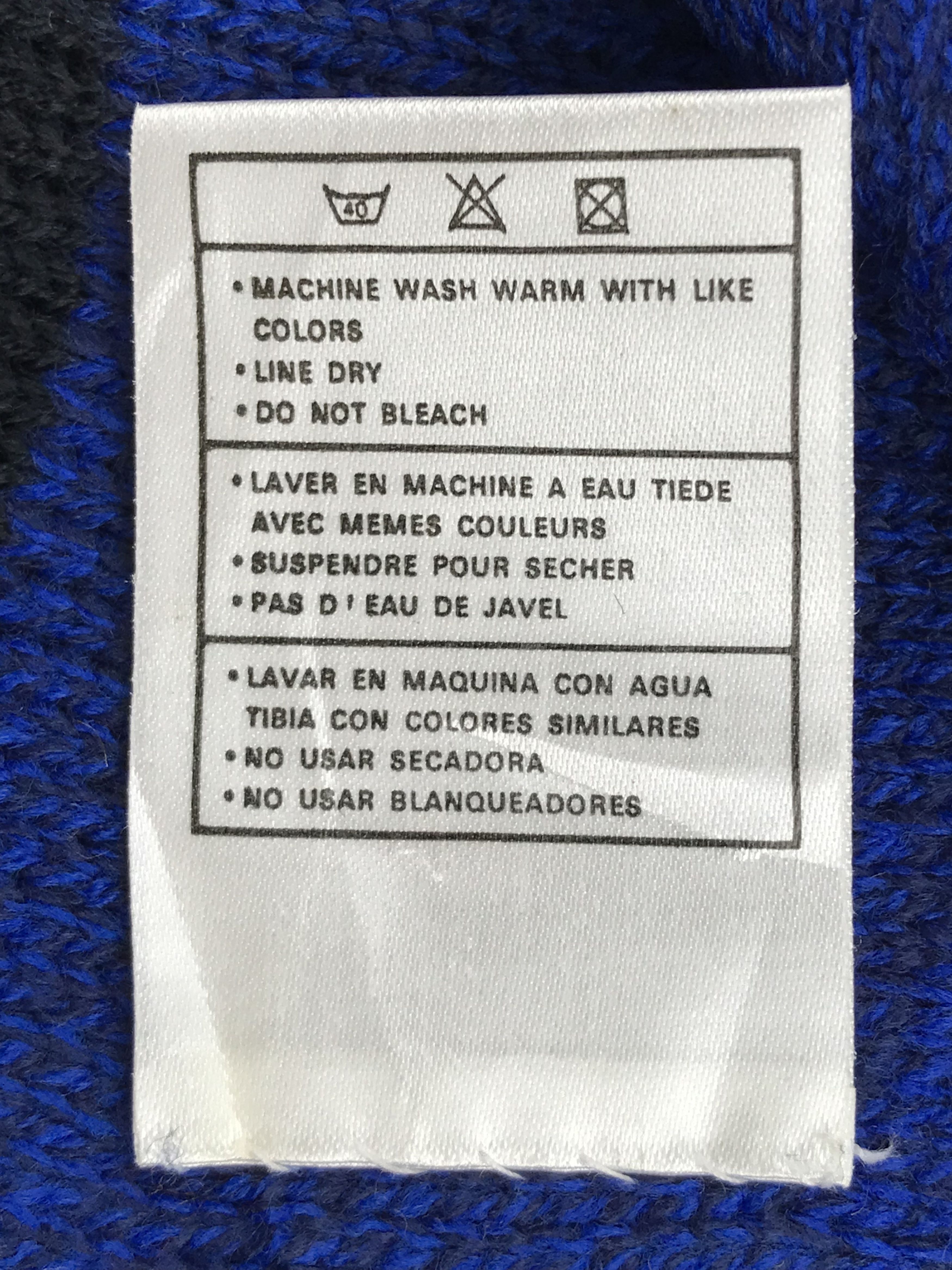 Nike × Vintage NK1301 NIKE Scarf Muffler Wool Cashmere Size ONE SIZE - 7 Thumbnail