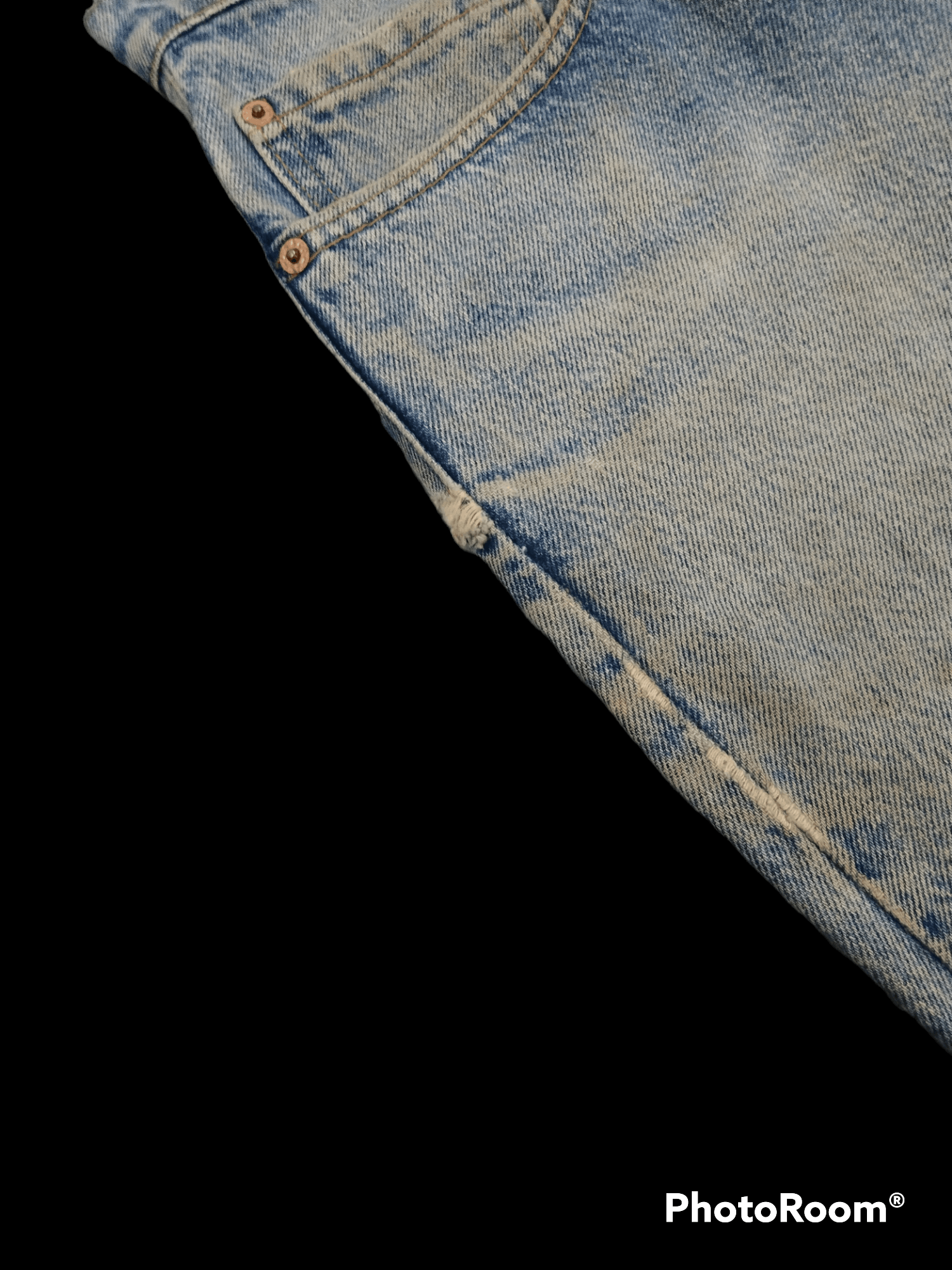 Levi's Vintage Clothing DiSTRESSED LEVIS 517 BOOT CUT VINTAGE 90s DENIM PANTS Size US 33 - 5 Thumbnail