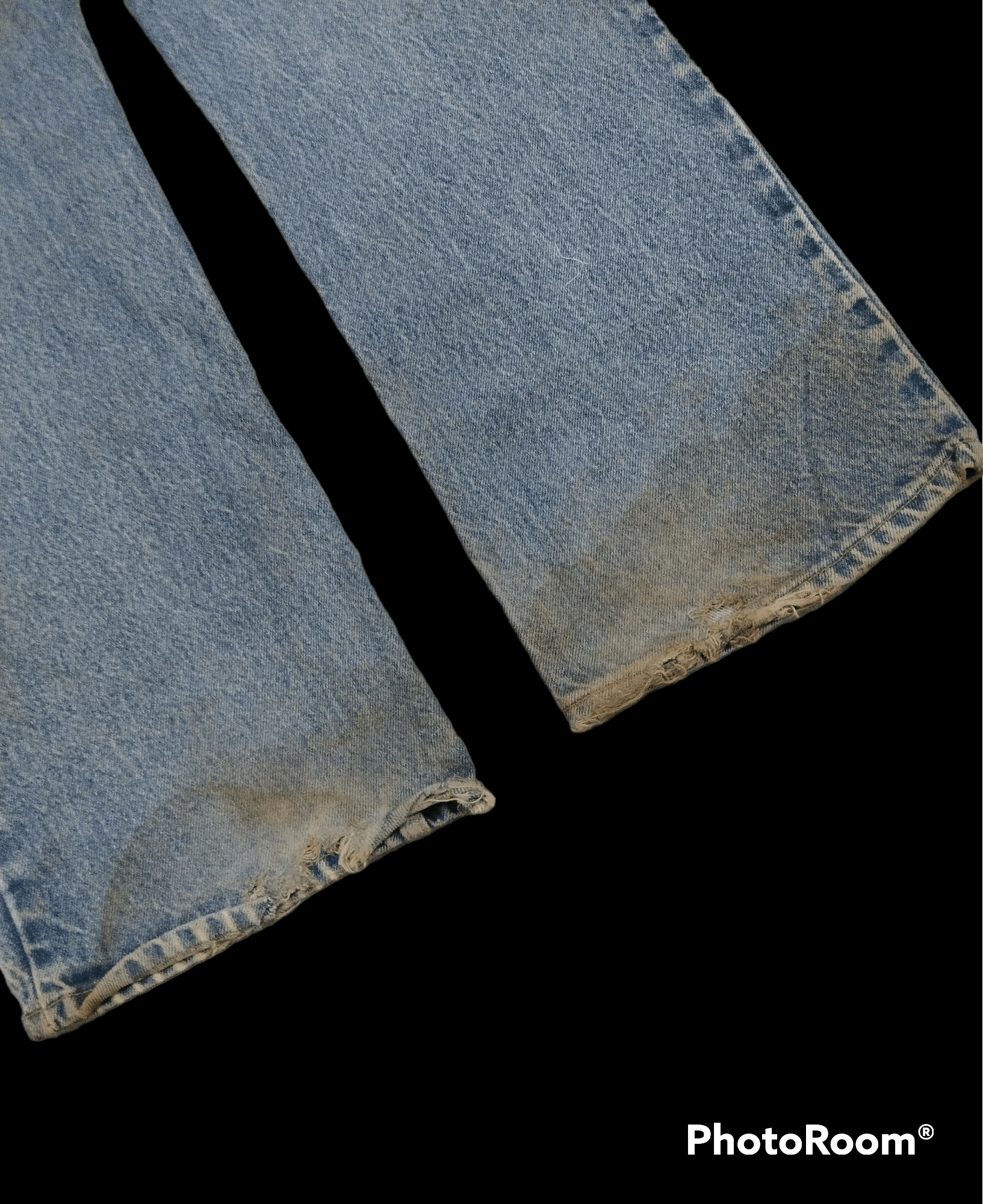 Levi's Vintage Clothing DiSTRESSED LEVIS 517 BOOT CUT VINTAGE 90s DENIM PANTS Size US 33 - 7 Thumbnail