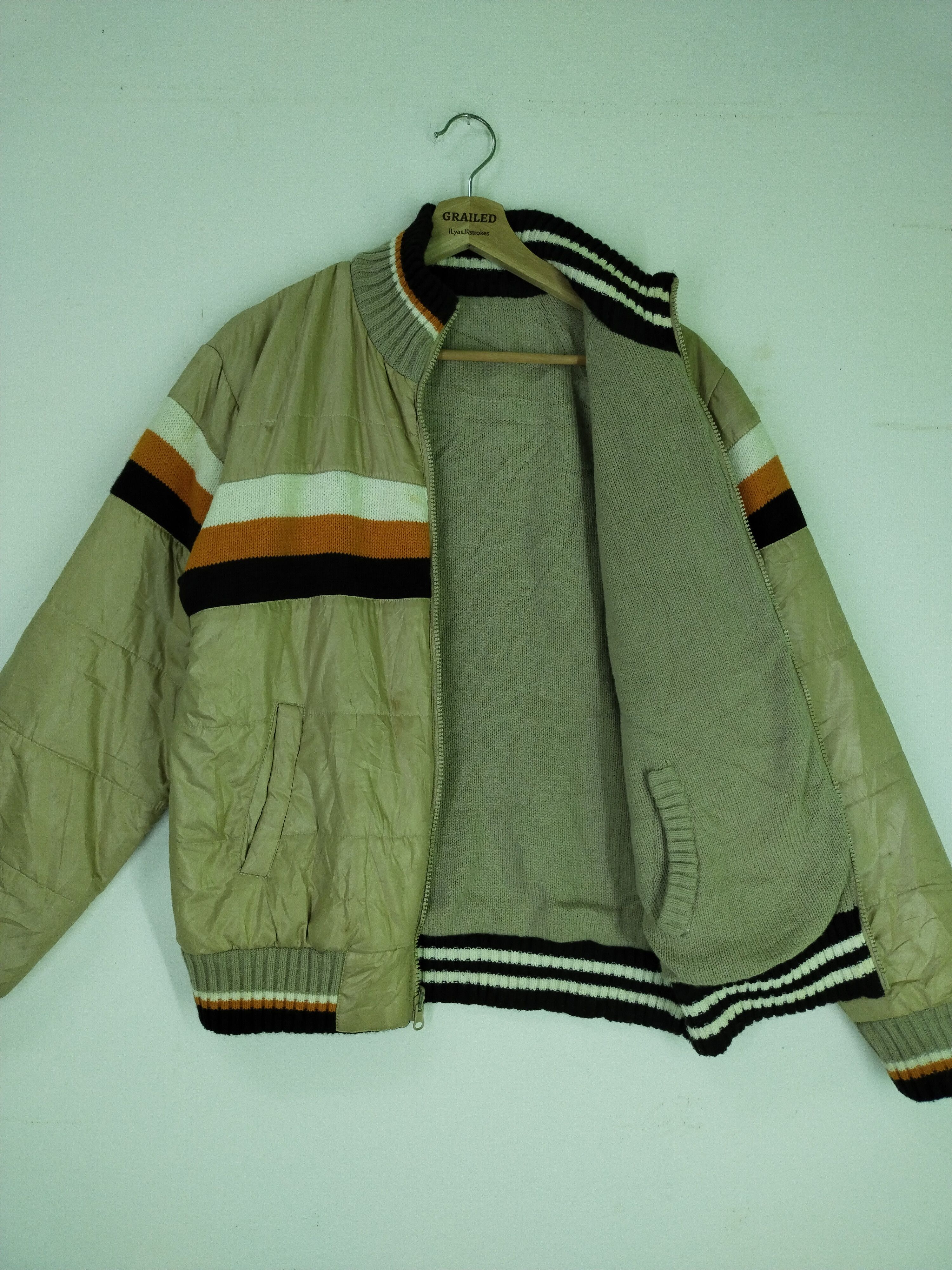 Japanese Brand × Vintage Vintage Willpips Althentic Sweater Puffer Jacket Size US M / EU 48-50 / 2 - 7 Thumbnail