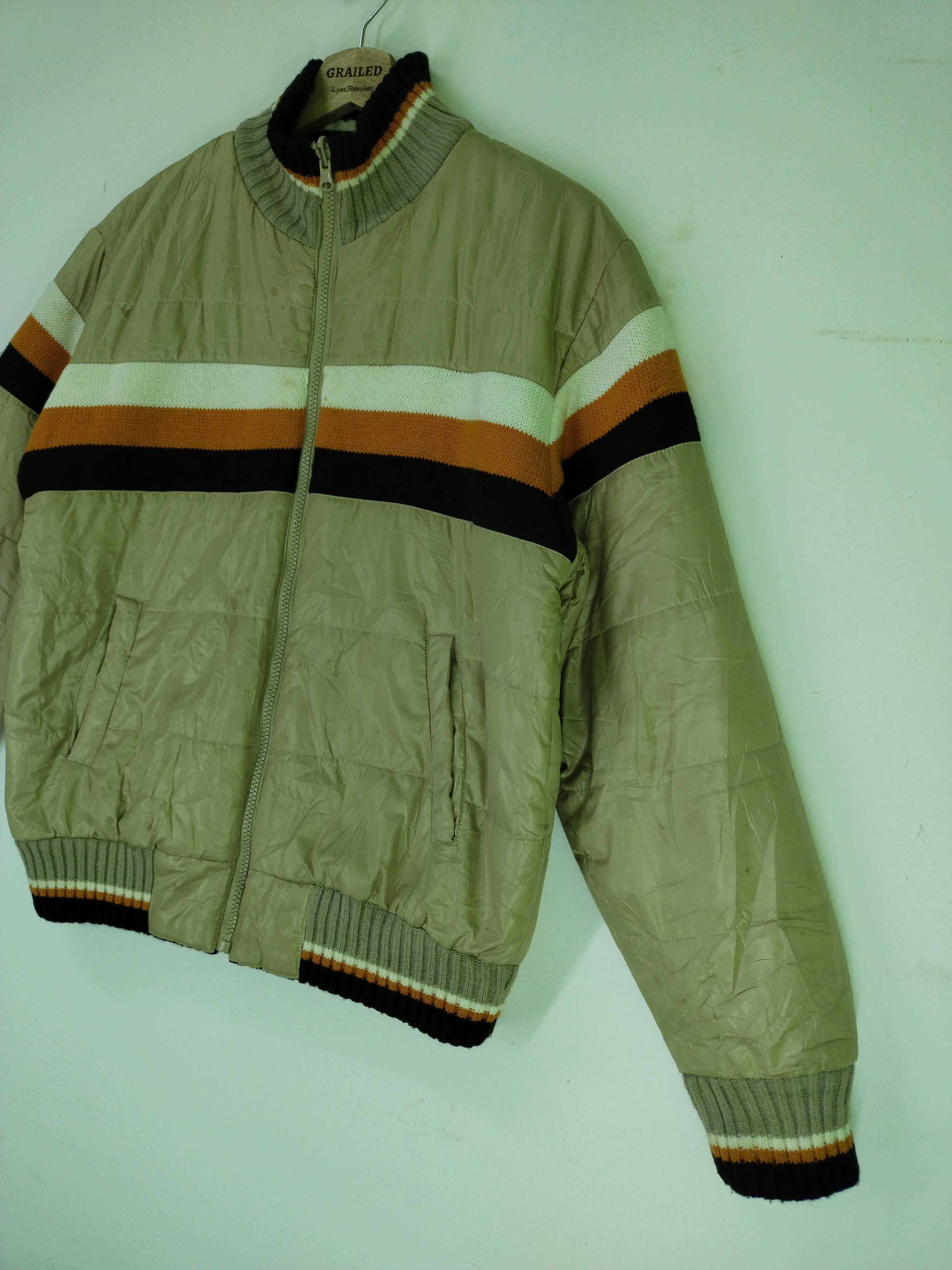 Japanese Brand × Vintage Vintage Willpips Althentic Sweater Puffer Jacket Size US M / EU 48-50 / 2 - 3 Thumbnail