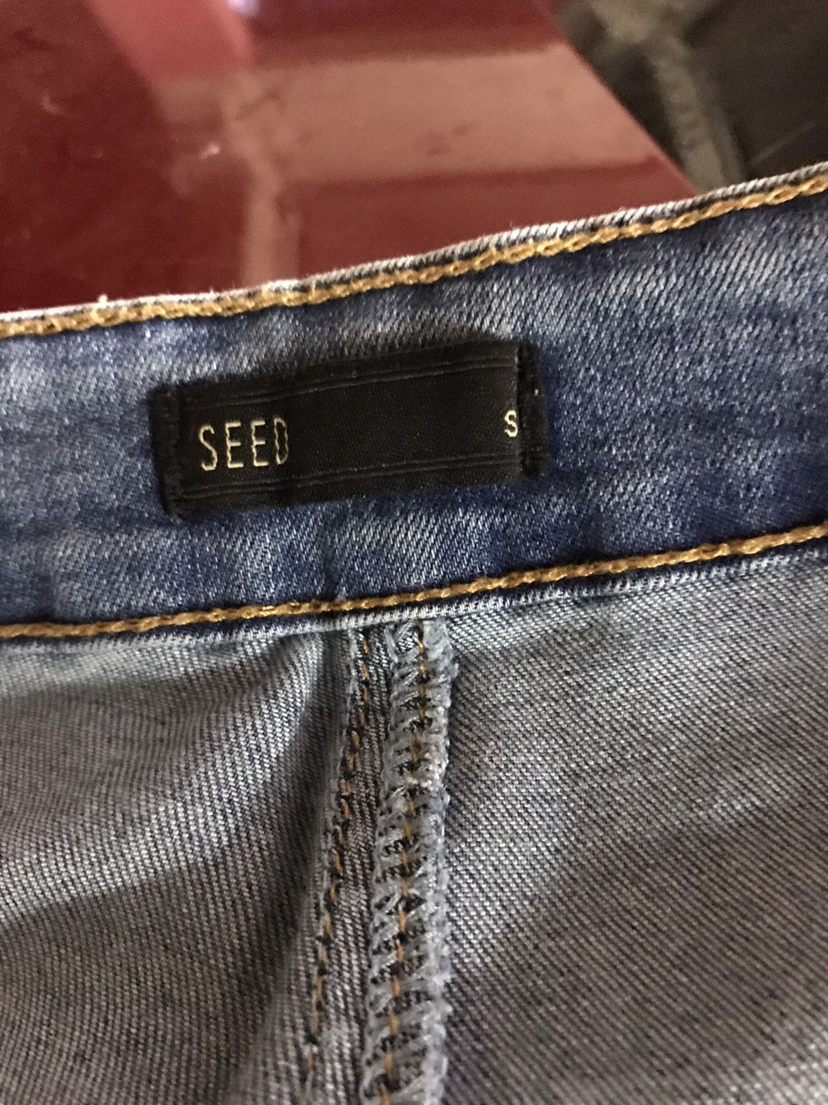 If Six Was Nine × The Unbranded Brand Denimwear Seed Skinny Jeans Size 29" - 5 Thumbnail