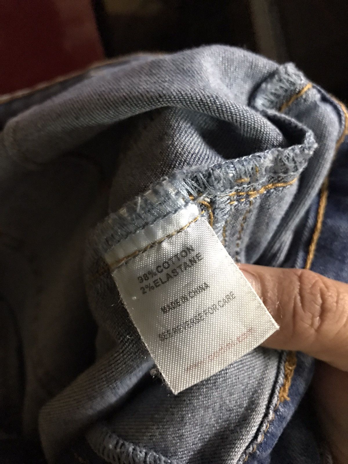 If Six Was Nine × The Unbranded Brand Denimwear Seed Skinny Jeans Size 29" - 6 Thumbnail