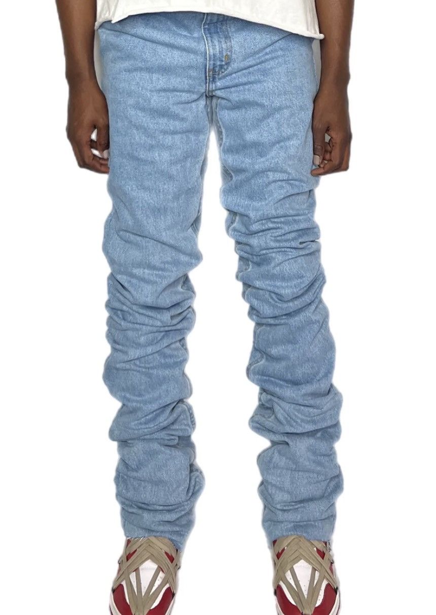 Other Custom made stack denim Size US 34 / EU 50 - 1 Thumbnail