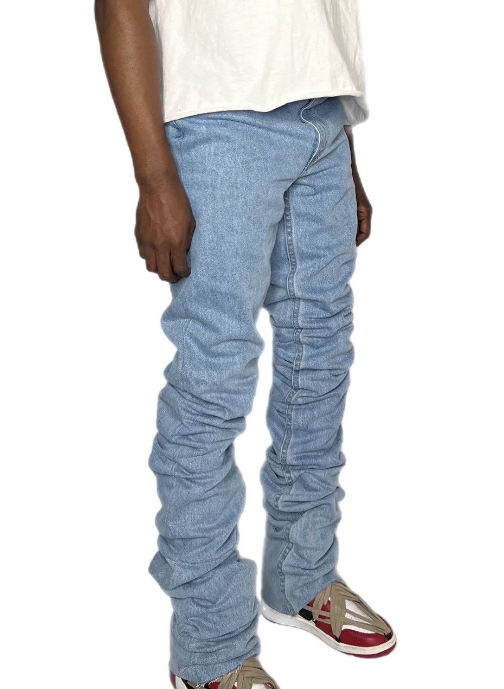 Other Custom made stack denim Size US 34 / EU 50 - 2 Thumbnail