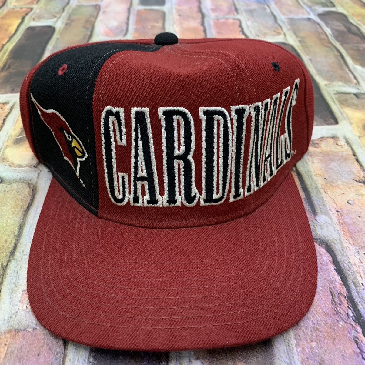 Arizona Cardinals Vintage Hat Hat Deadstock Cap Size Strapback 